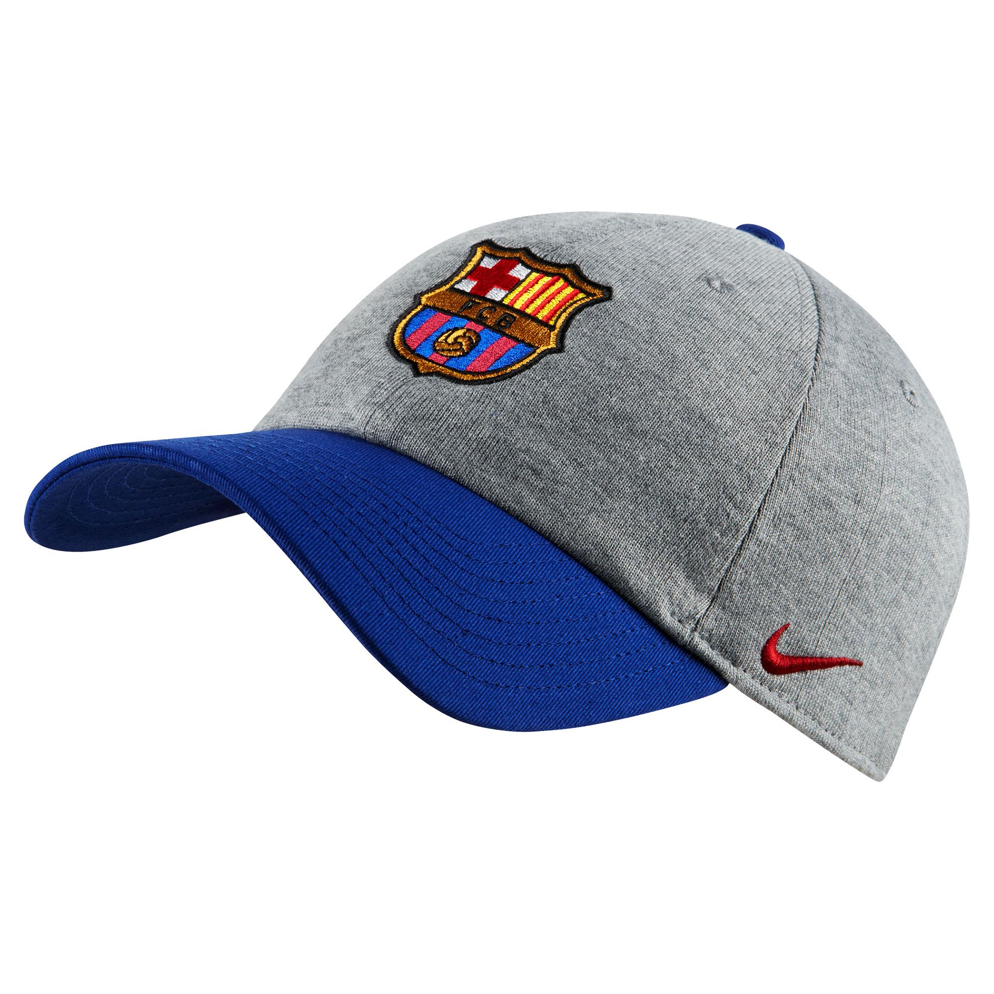 Gorra FC Barcelona 2018/2019 Gris Marino - Fútbol Factory