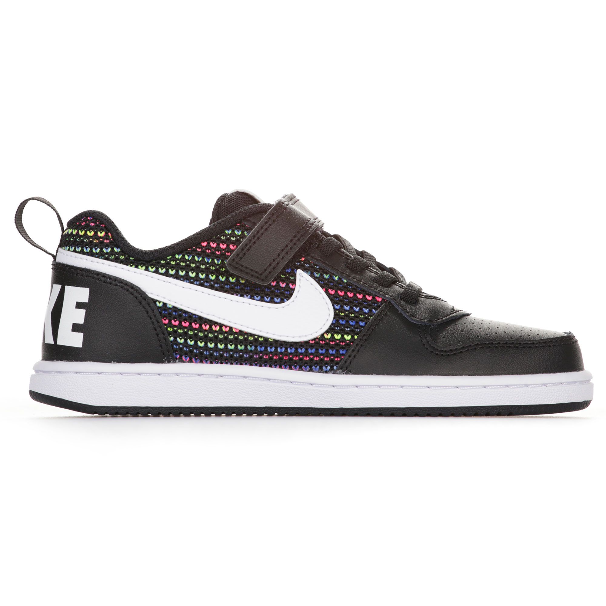 Zapatillas de Paseo Court Borough Mid Junior Negro - Fútbol Factory