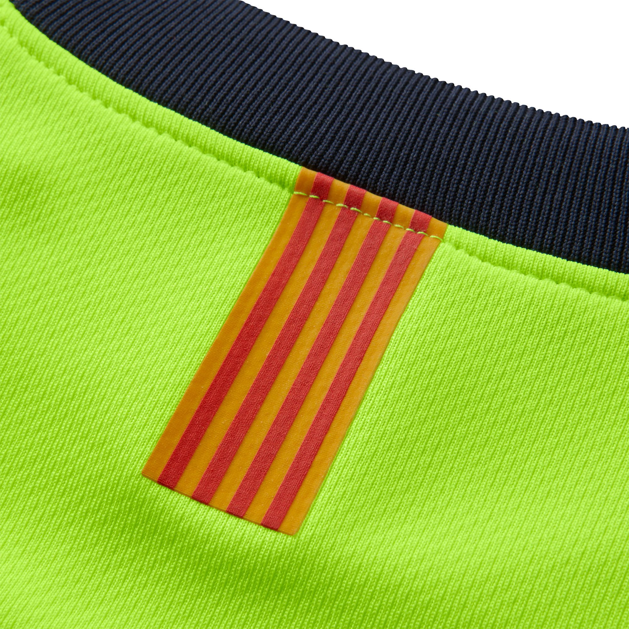 Conjunto 2ª FC Barcelona 2018/2019 Infantil Amarillo Fluor - Fútbol Factory
