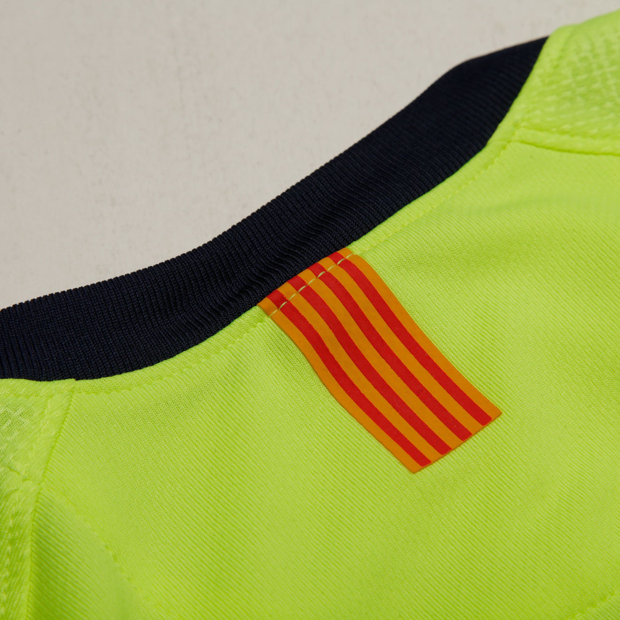 Conjunto 2ª FC Barcelona 2018/2019 Bebé Amarillo Fluor - Fútbol Factory