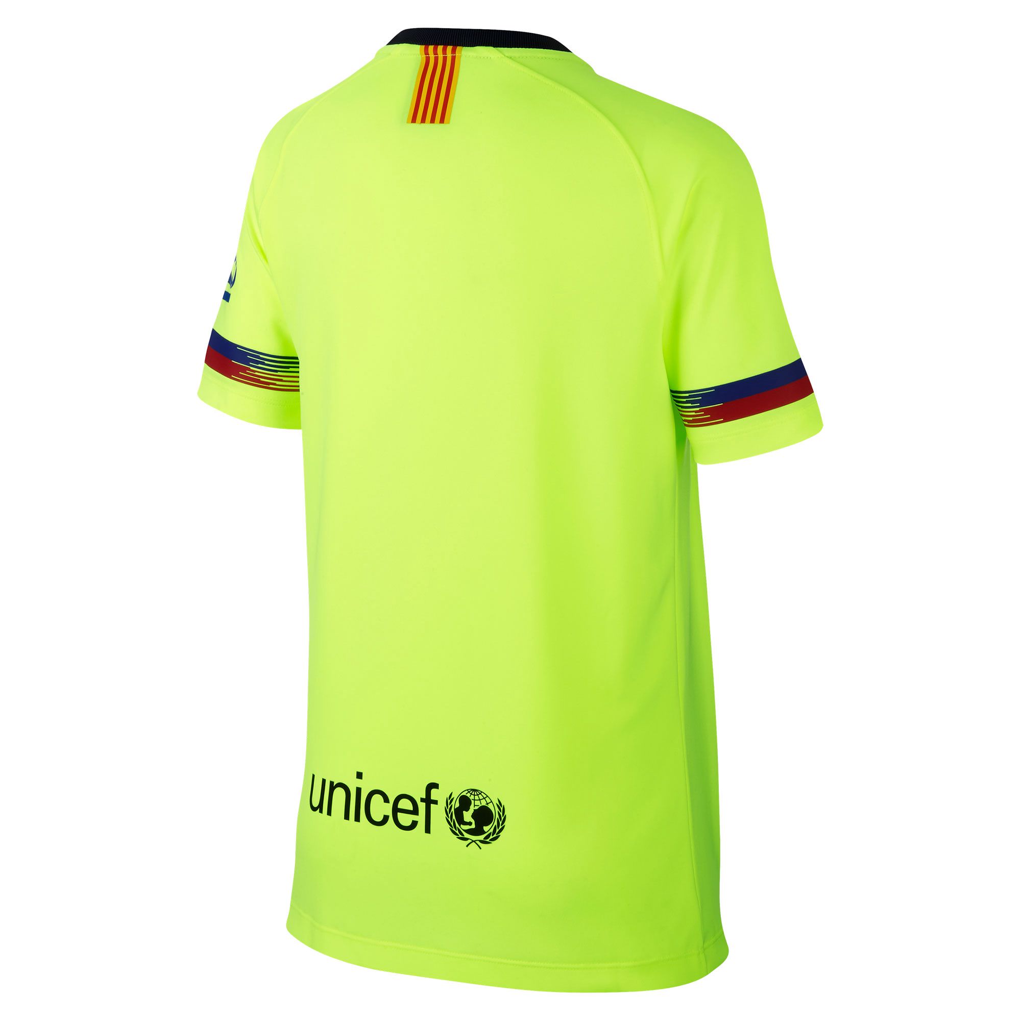 Camiseta 2ª FC Barcelona 2018/2019 Breathe Junior Amarillo Fluor - Fútbol Factory