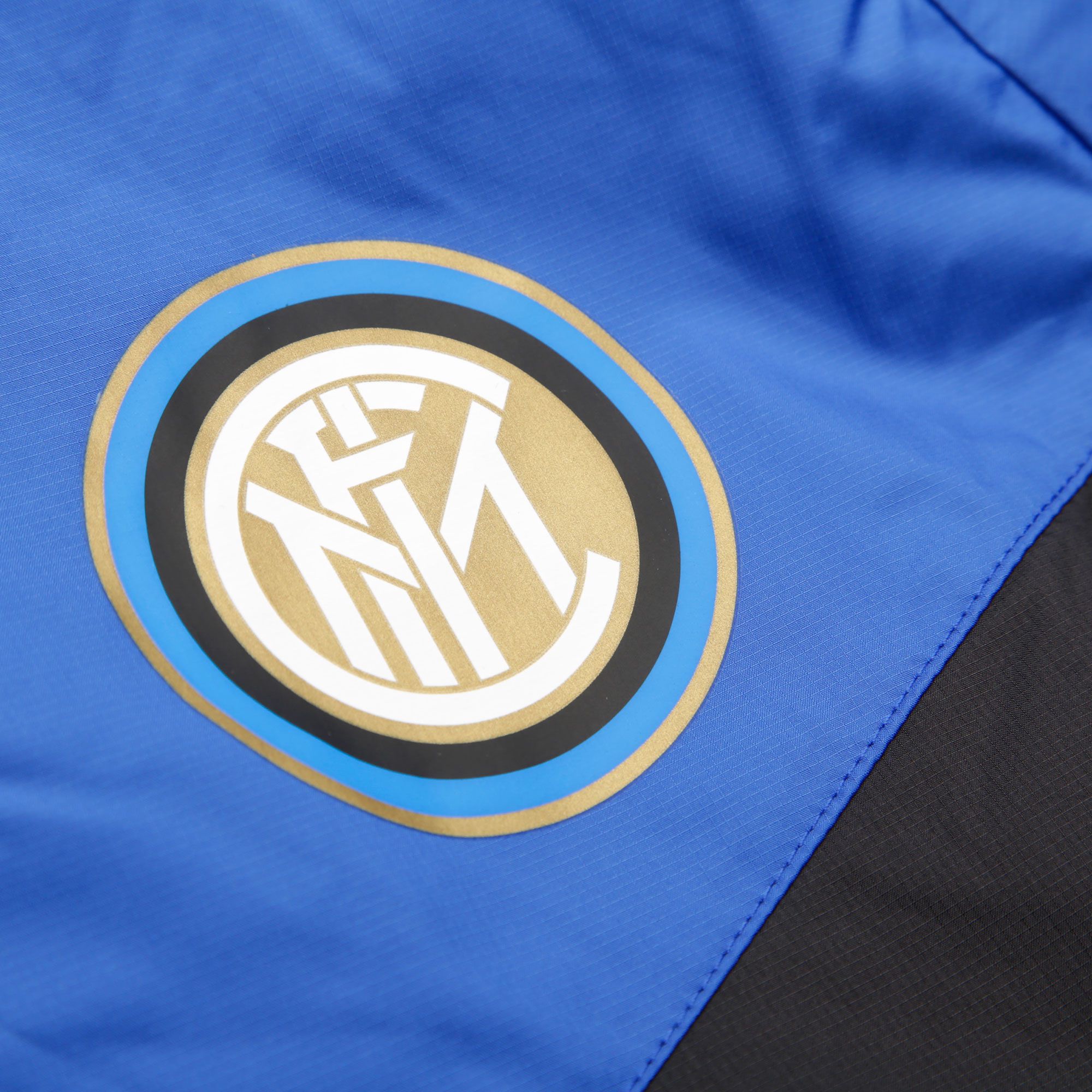 Cortavientos de Paseo Inter de Milán 2018/2019 Negro Azul - Fútbol Factory