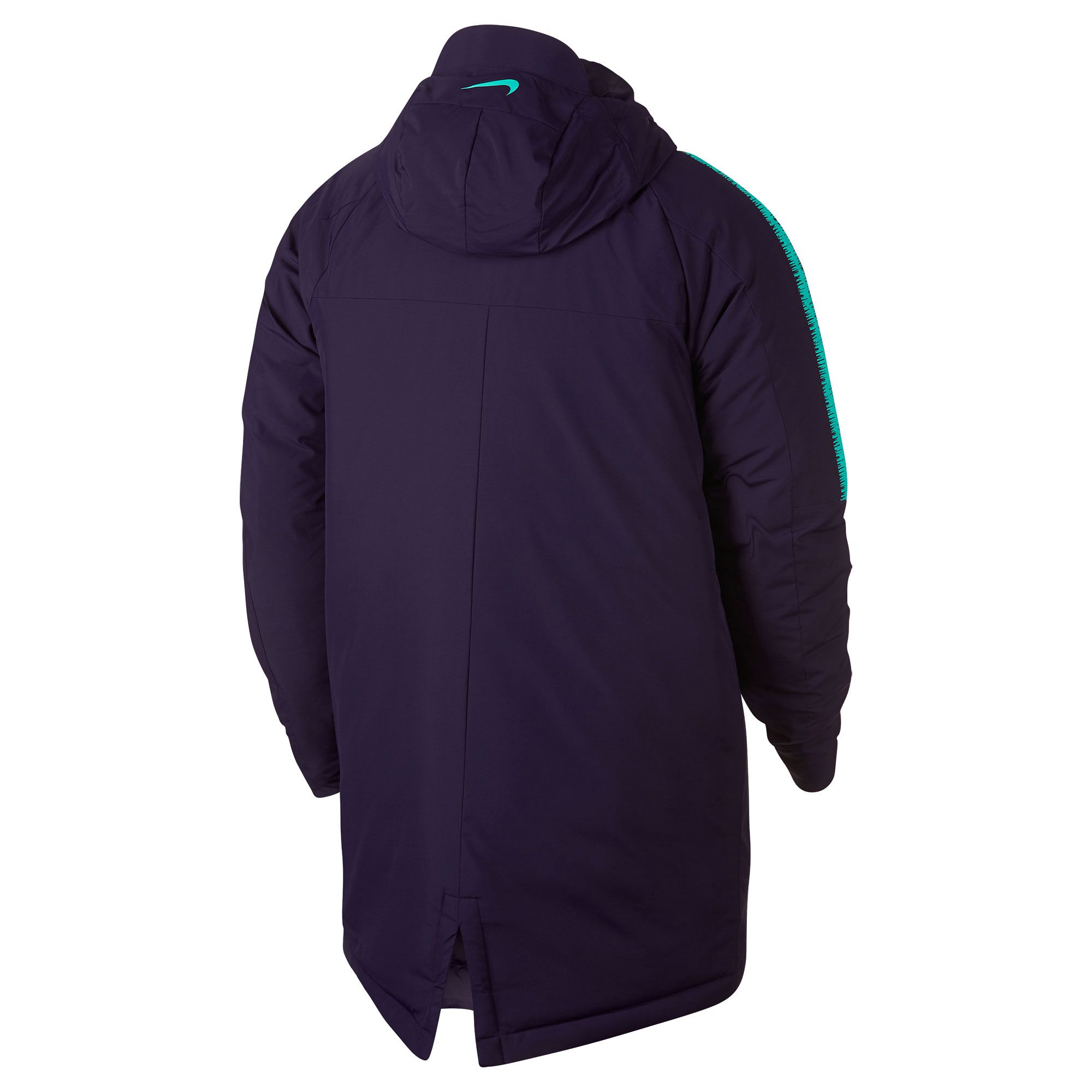 Abrigo FC Barcelona 2018/2019 Morado Azul - Fútbol Factory