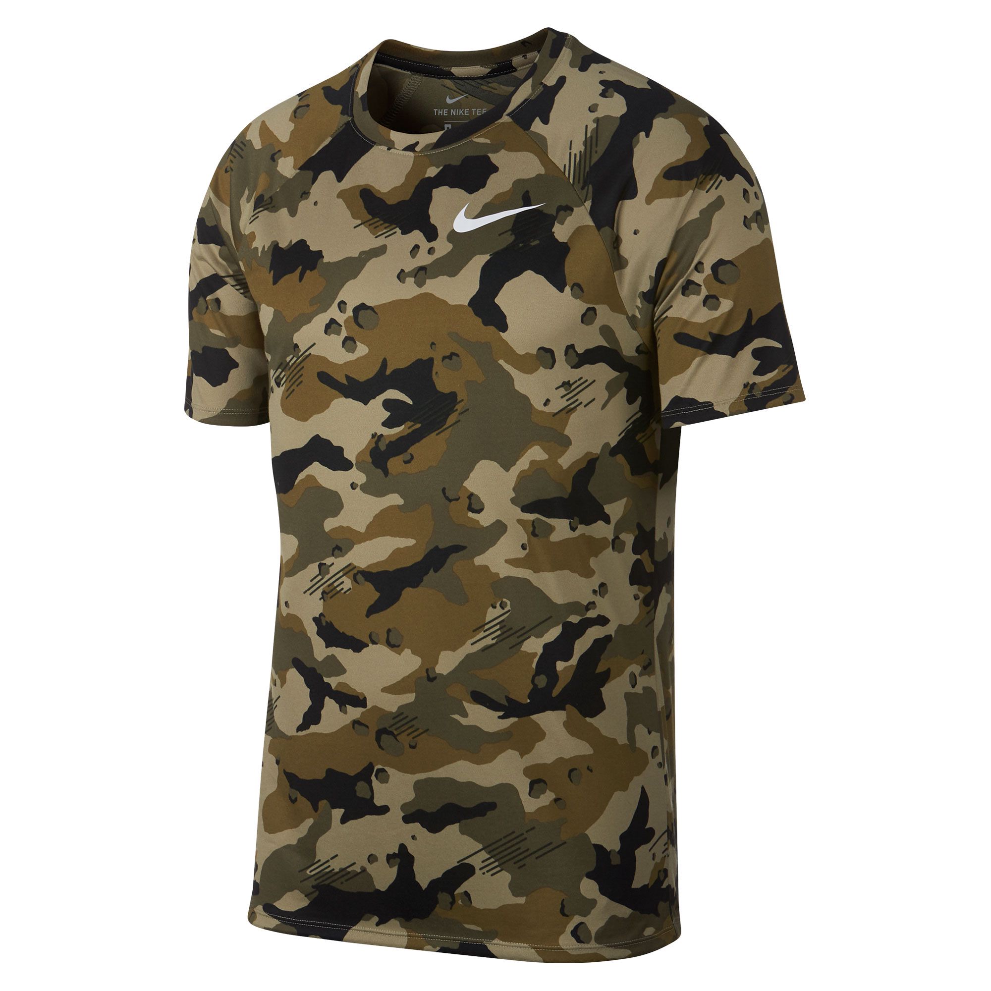 Camiseta de Training Dri-FIT Camuflaje Verde - Fútbol Factory