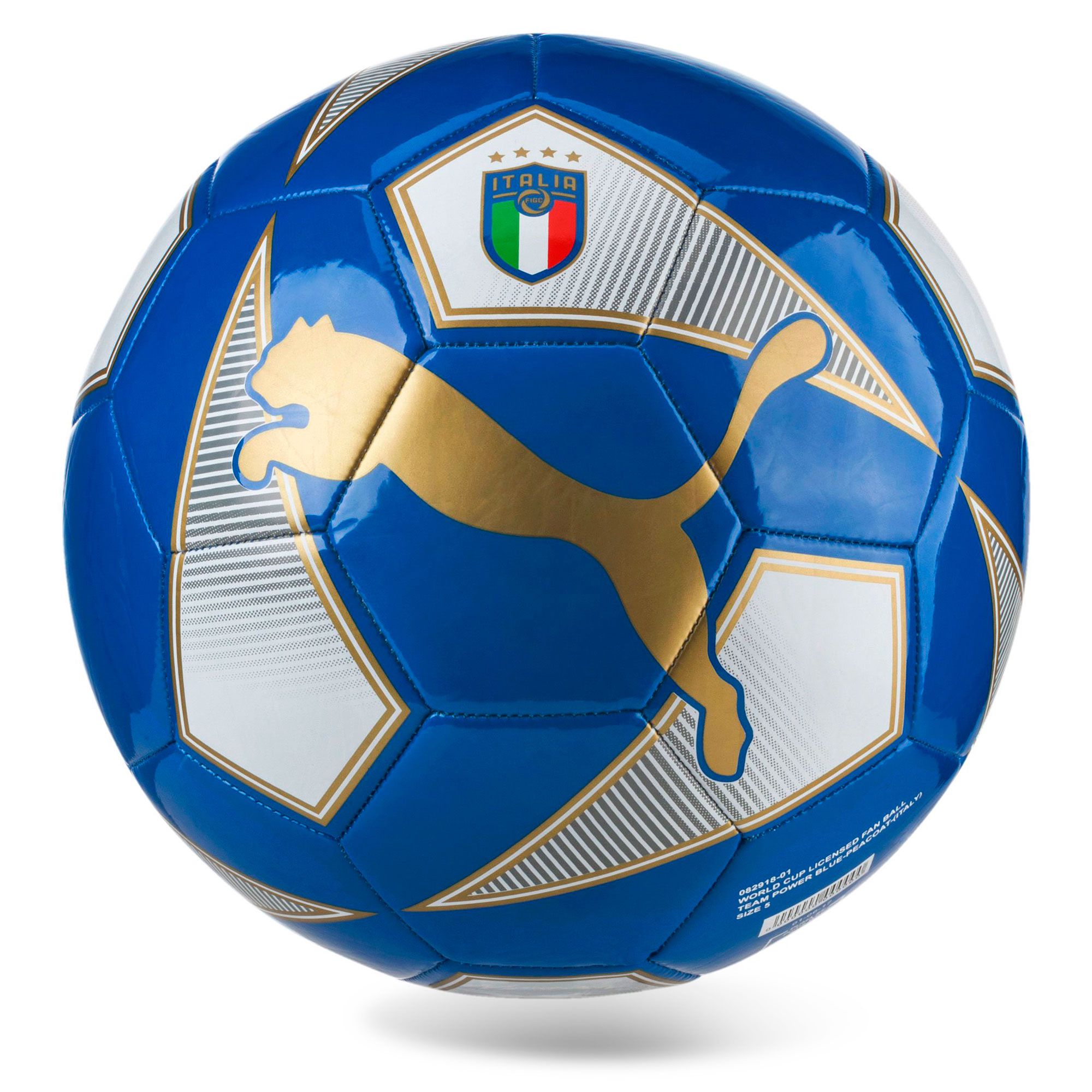 Balón de Fútbol 11 World Cup Italia Azul - Fútbol Factory