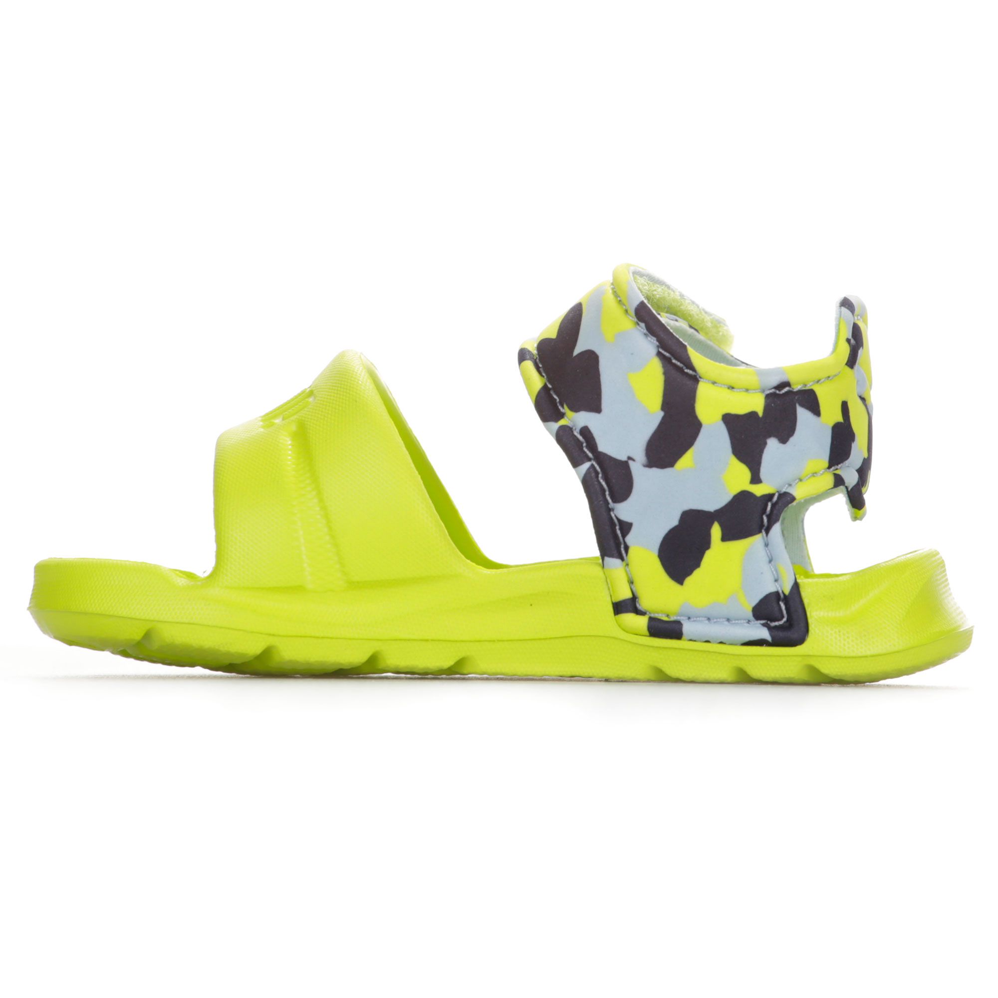 Sandalias Wild Injex Camo Bebé Verde Fluor - Fútbol Factory
