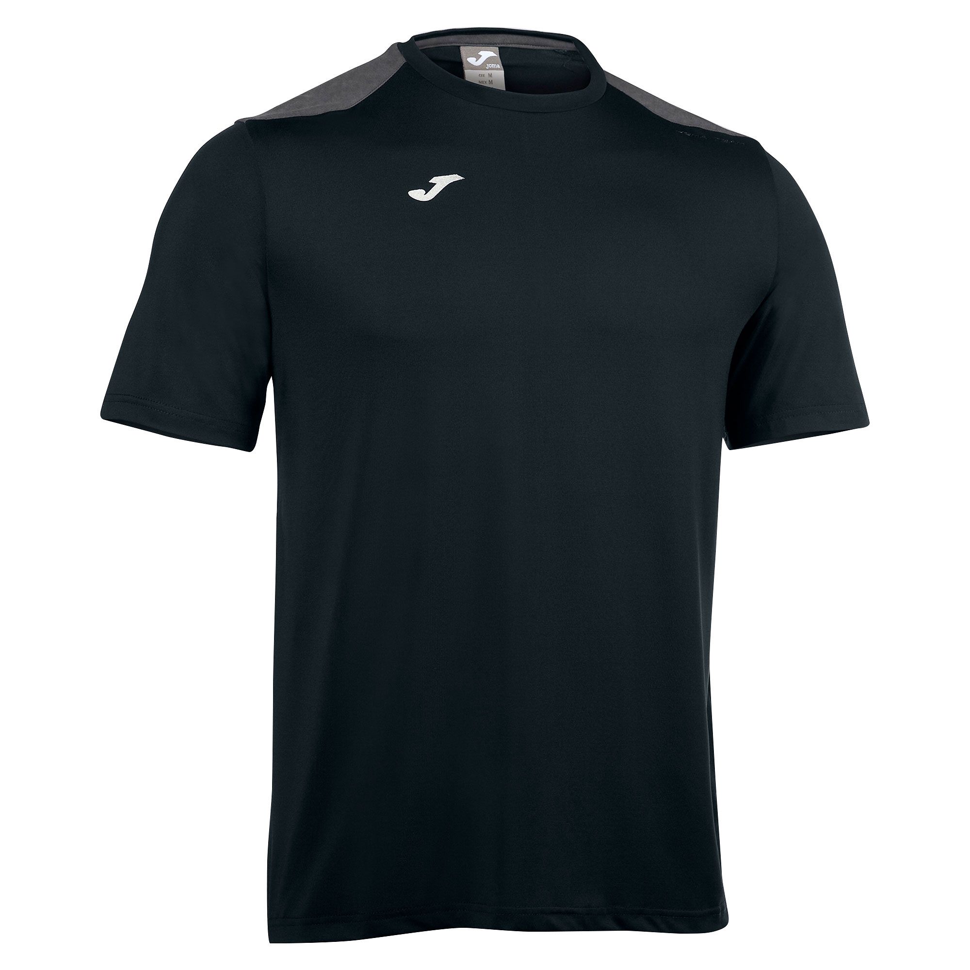 Camiseta de Tenis y Padel Comfort Negro - Fútbol Factory