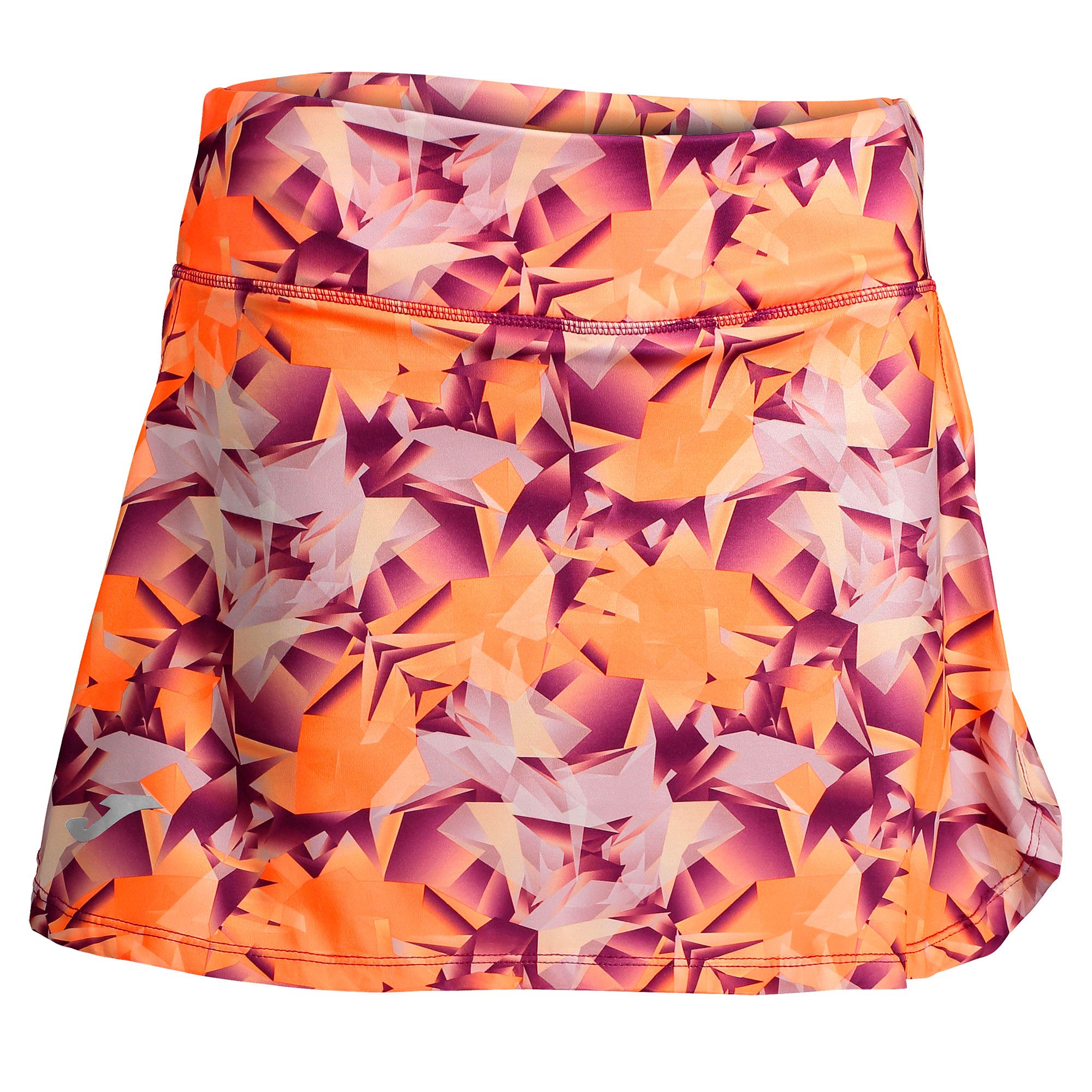 Falda de Tenis y Padel Tropical Mujer Blanco - Fútbol Factory