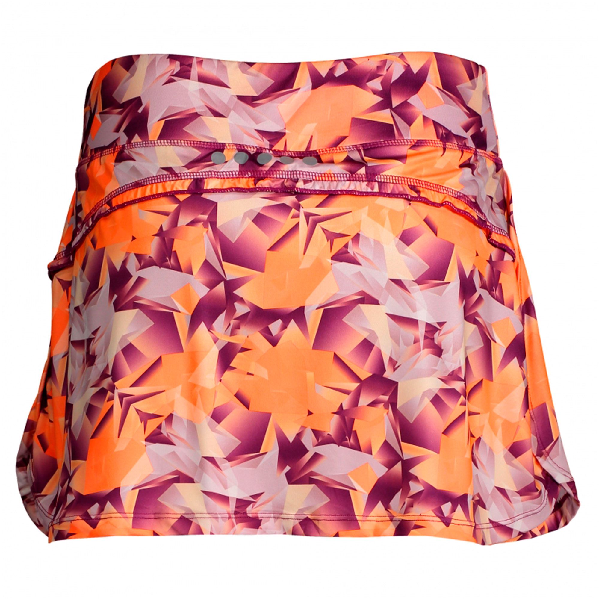 Falda de Tenis y Padel Tropical Mujer Blanco - Fútbol Factory
