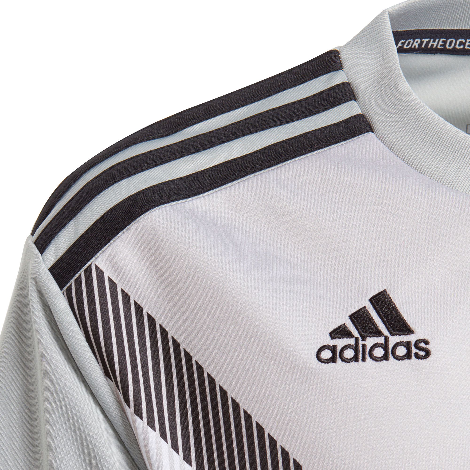 Camiseta Pre-Match Real Madrid 2018/2019 Parley Gris - Fútbol Factory