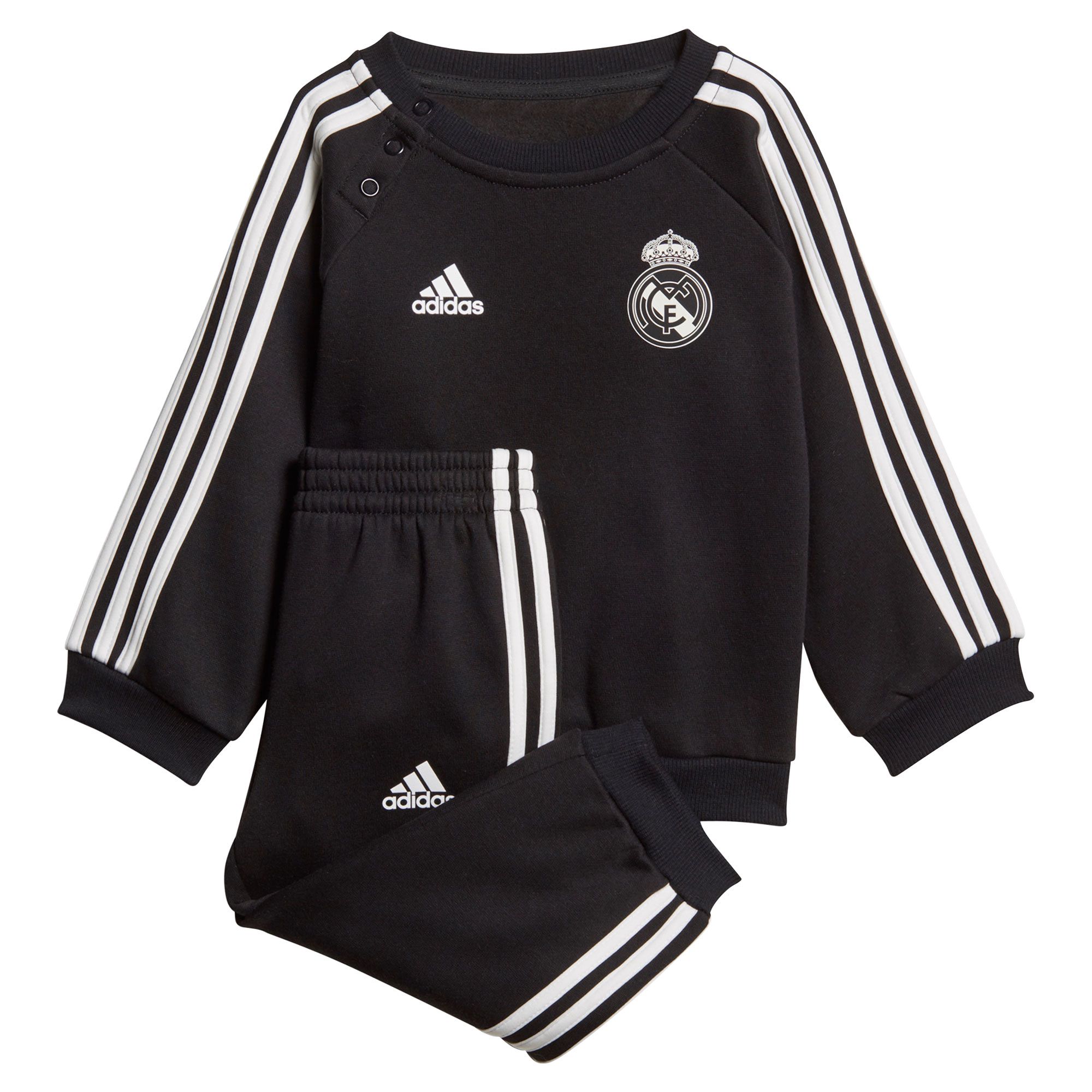 Chándal Real Madrid 2018/2019 Bebé Negro - Fútbol Factory