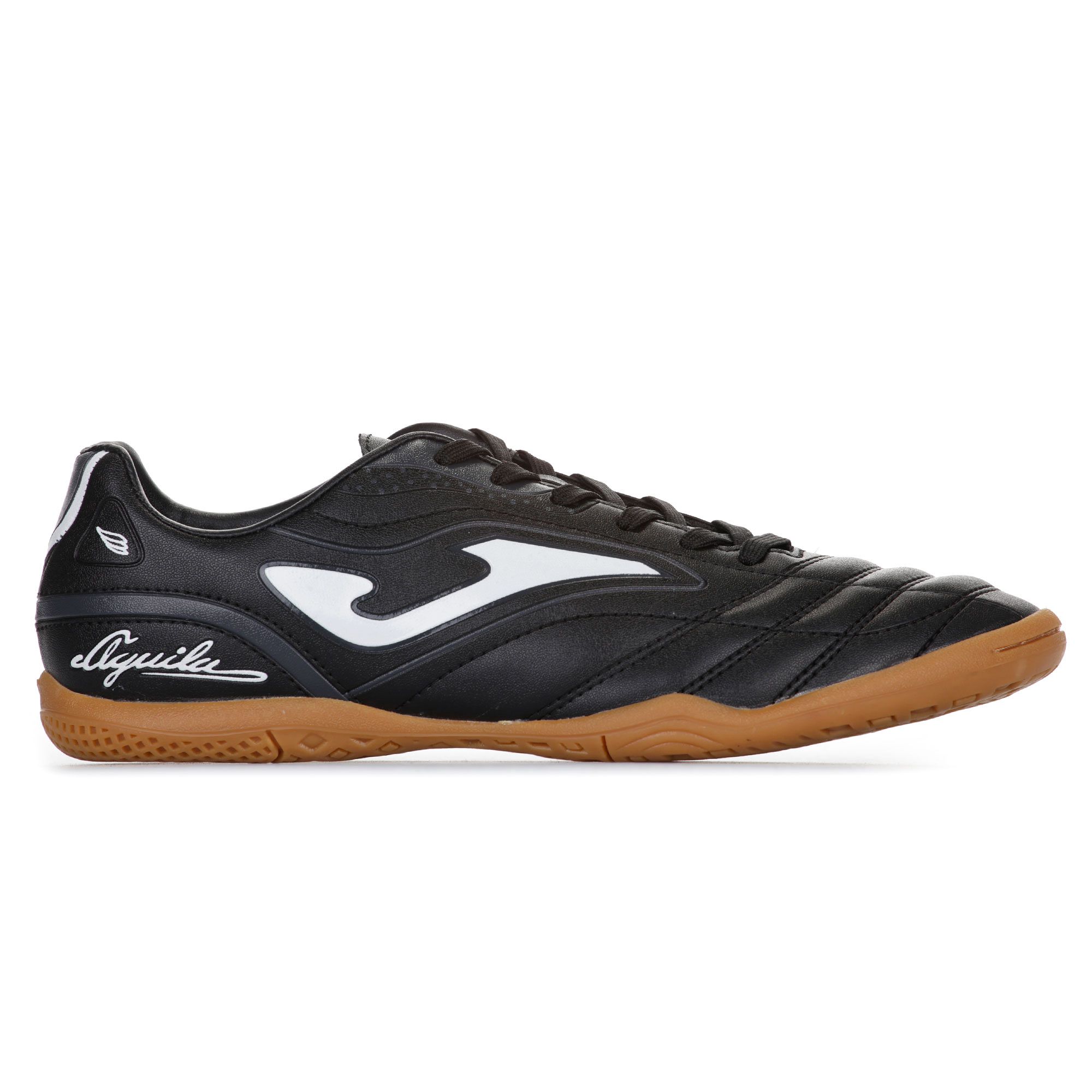Zapatillas de Fútbol Sala Aguila Negro Blanco - Fútbol Factory