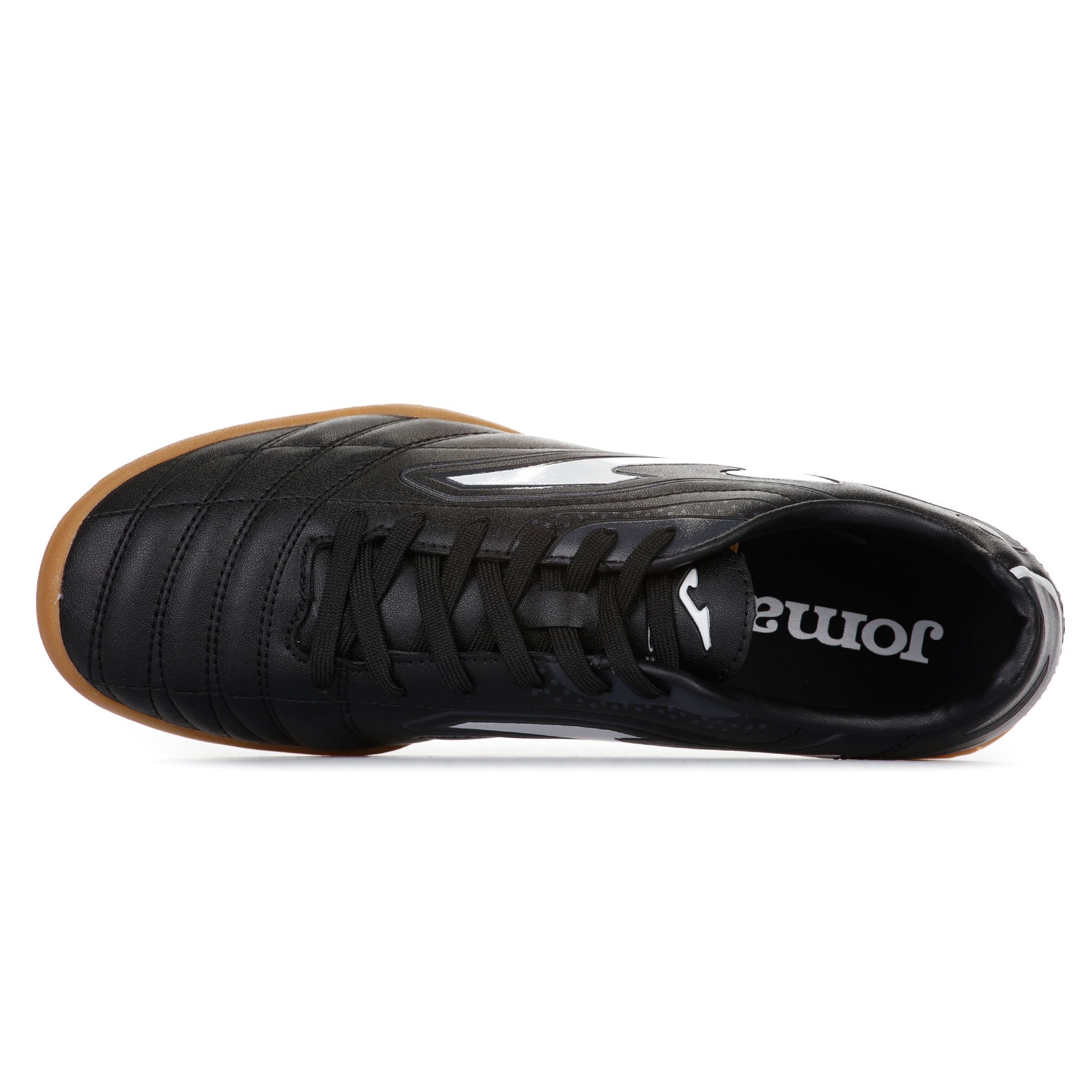 Zapatillas de Fútbol Sala Aguila Negro Blanco - Fútbol Factory