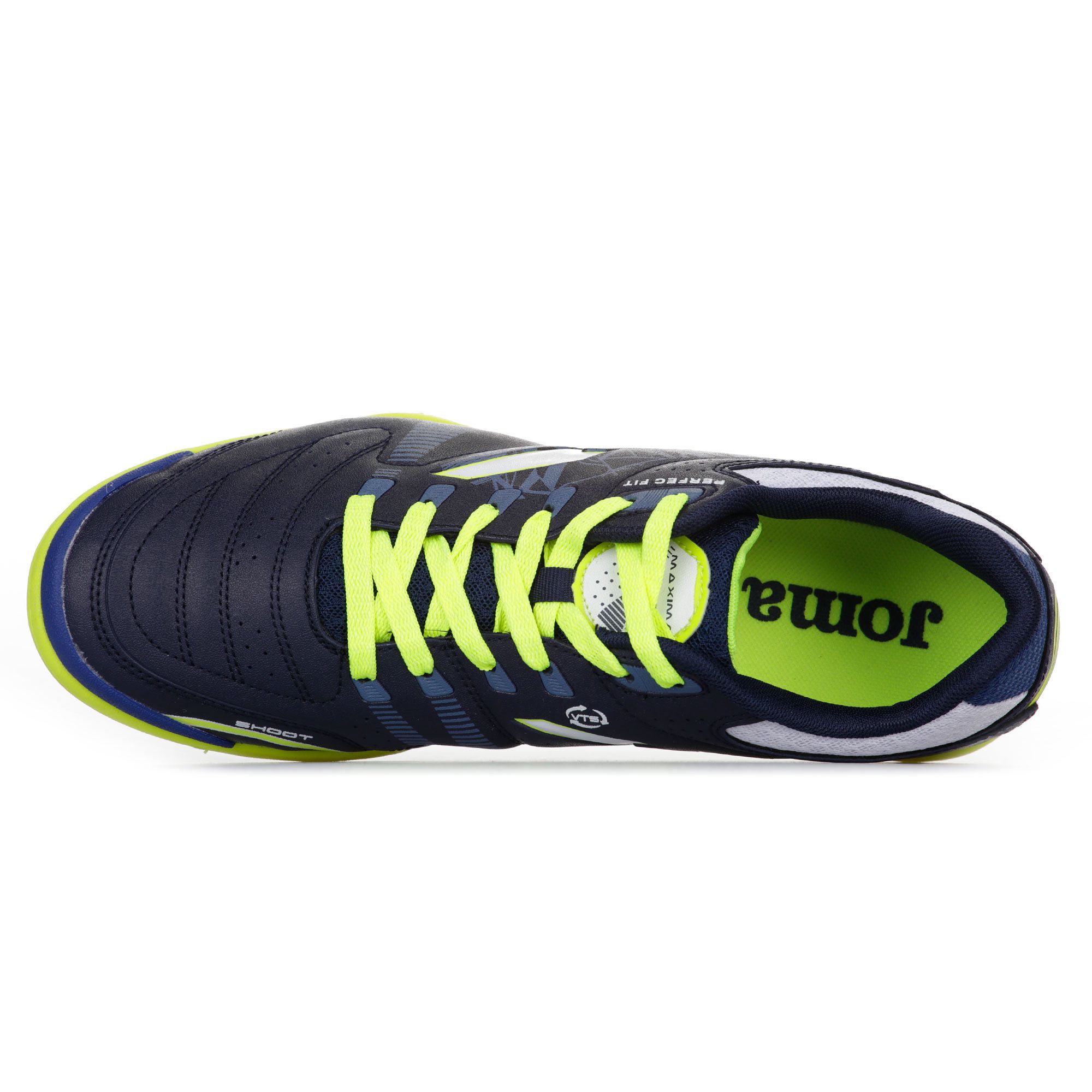 Zapatillas de Fútbol Sala Maxima Marino Fluor - Fútbol Factory