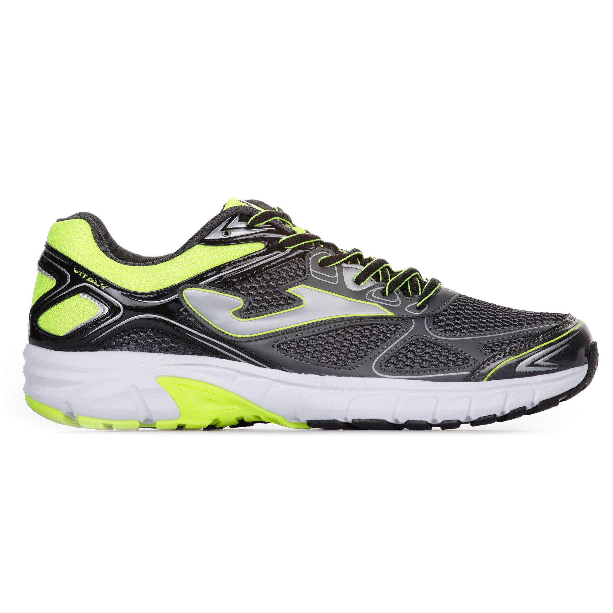 Zapatillas de Running Vitaly Gris Fluor - Fútbol Factory