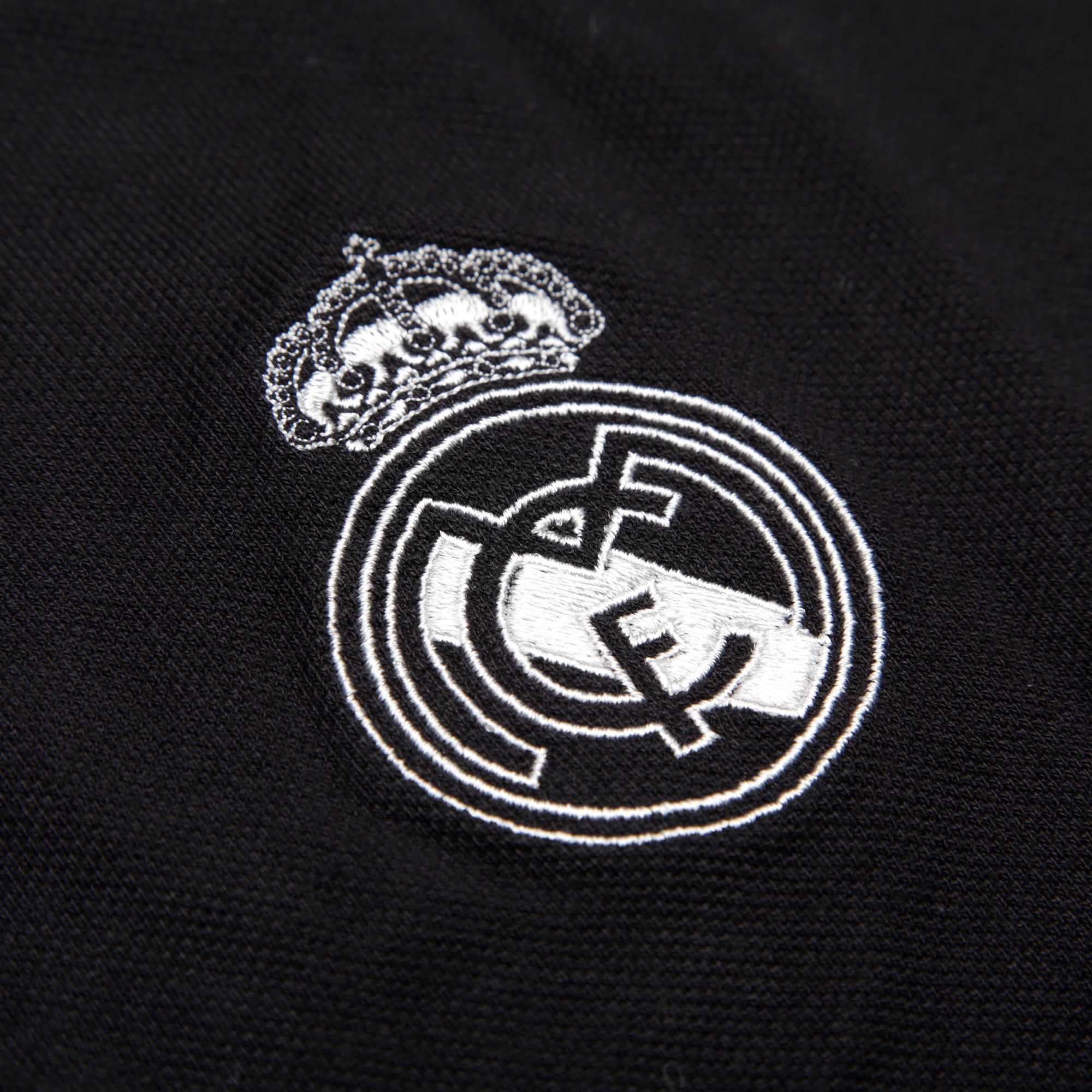 Polo Real Madrid 2018/2019 Negro - Fútbol Factory