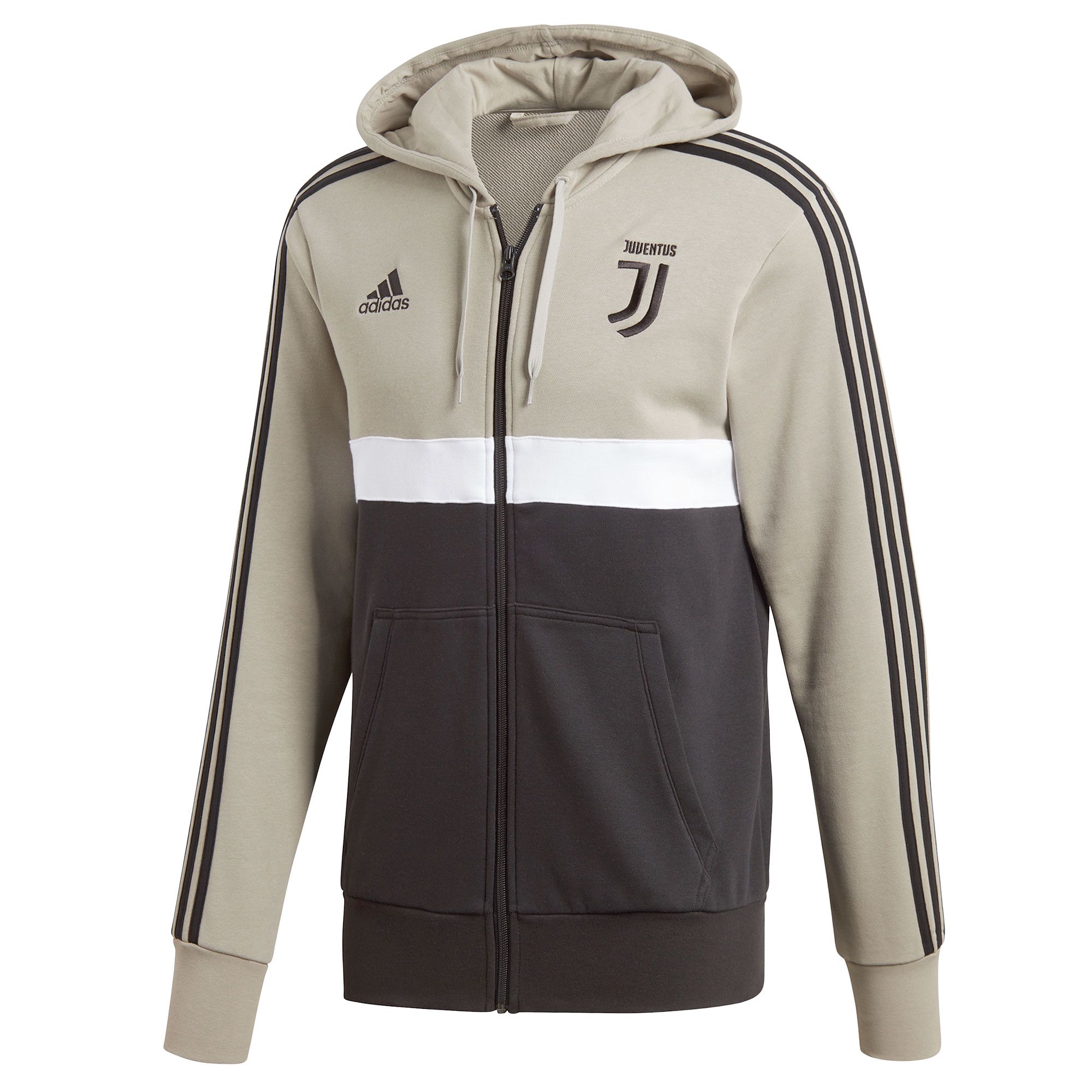 Chaqueta con Capucha Juventus Turin 2018/2019 Beige - Fútbol Factory