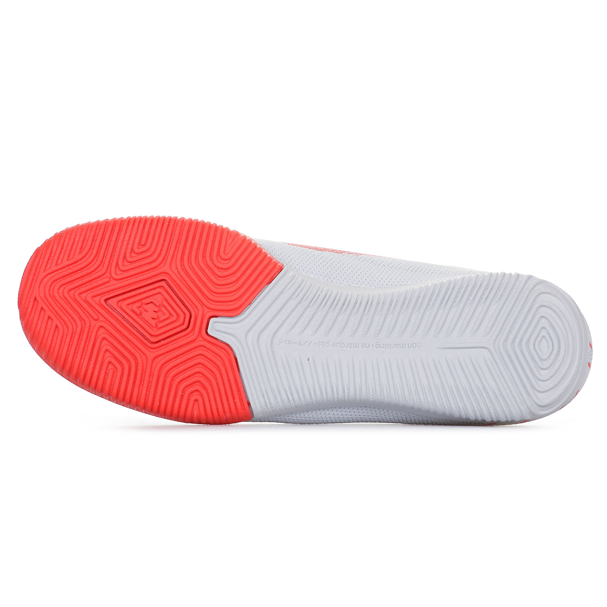 Zapatillas de Fútbol Sala Mercurial VaporX XII Academy IC Gris Roja - Fútbol Factory
