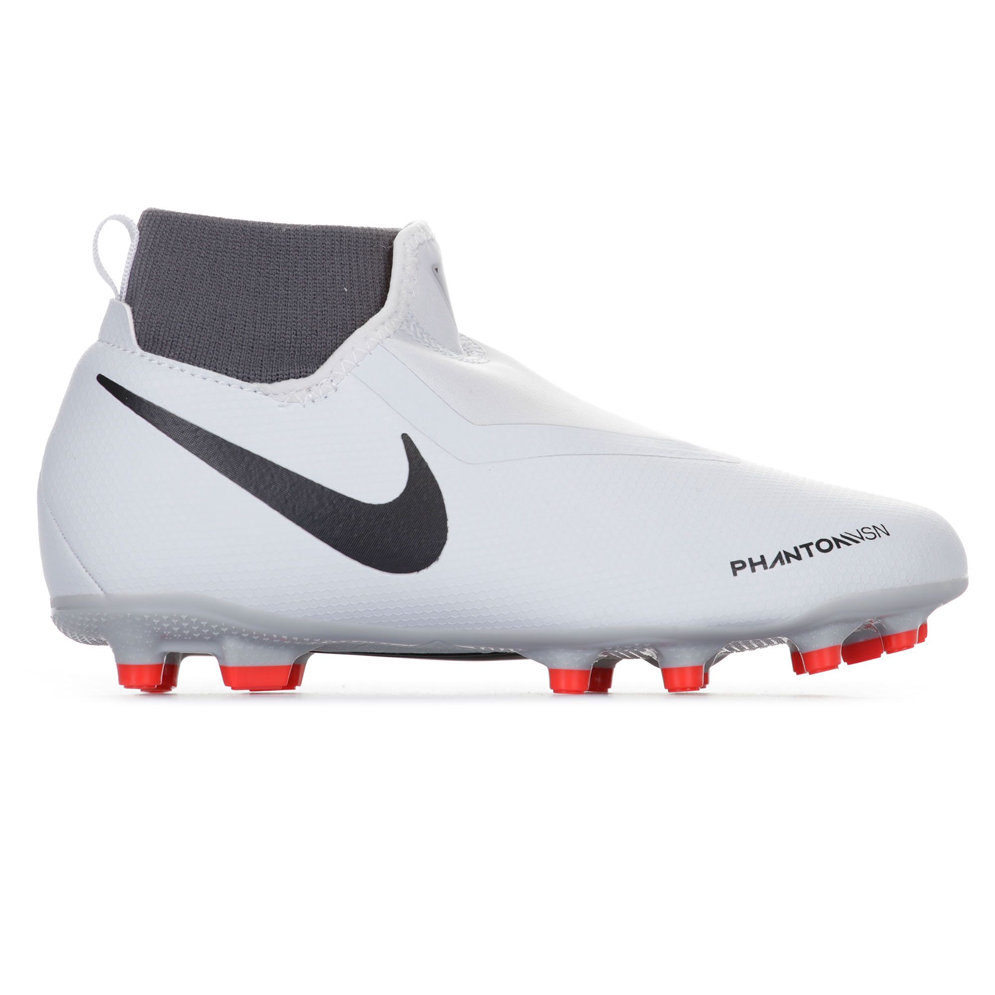 Botas de Fútbol Phantom Vision Academy FG/MG DF Junior Gris - Fútbol Factory
