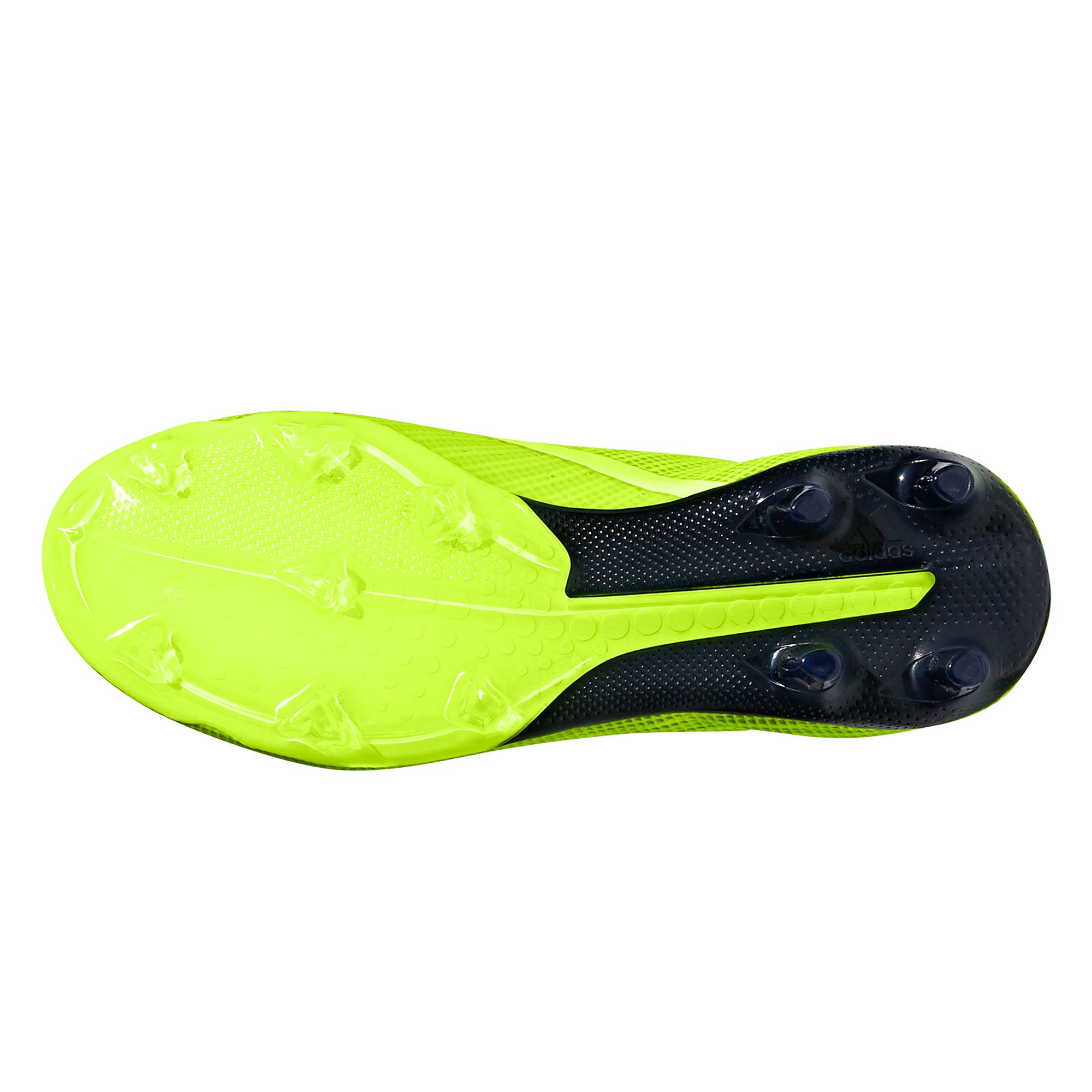 Botas de Fútbol X 18+ FG Junior Amarillo Fluor - Fútbol Factory