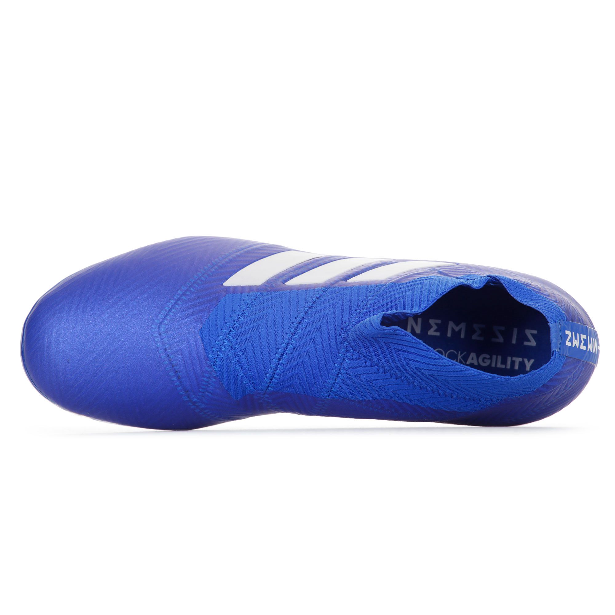 Botas de Fútbol Nemeziz 18+ FG Junior Azul - Fútbol Factory