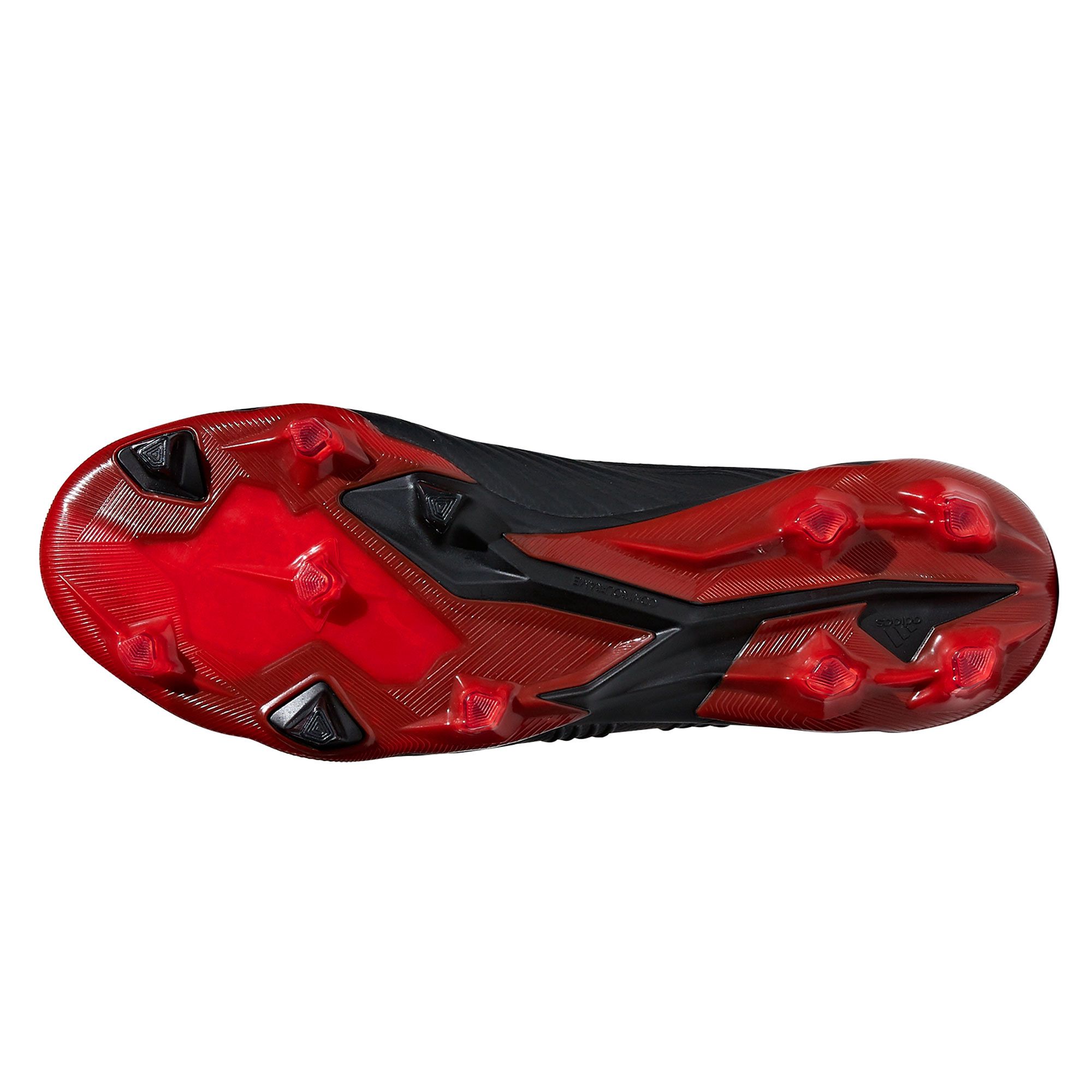 Botas de Fútbol Predator 18.1 FG Negro Rojo - Fútbol Factory