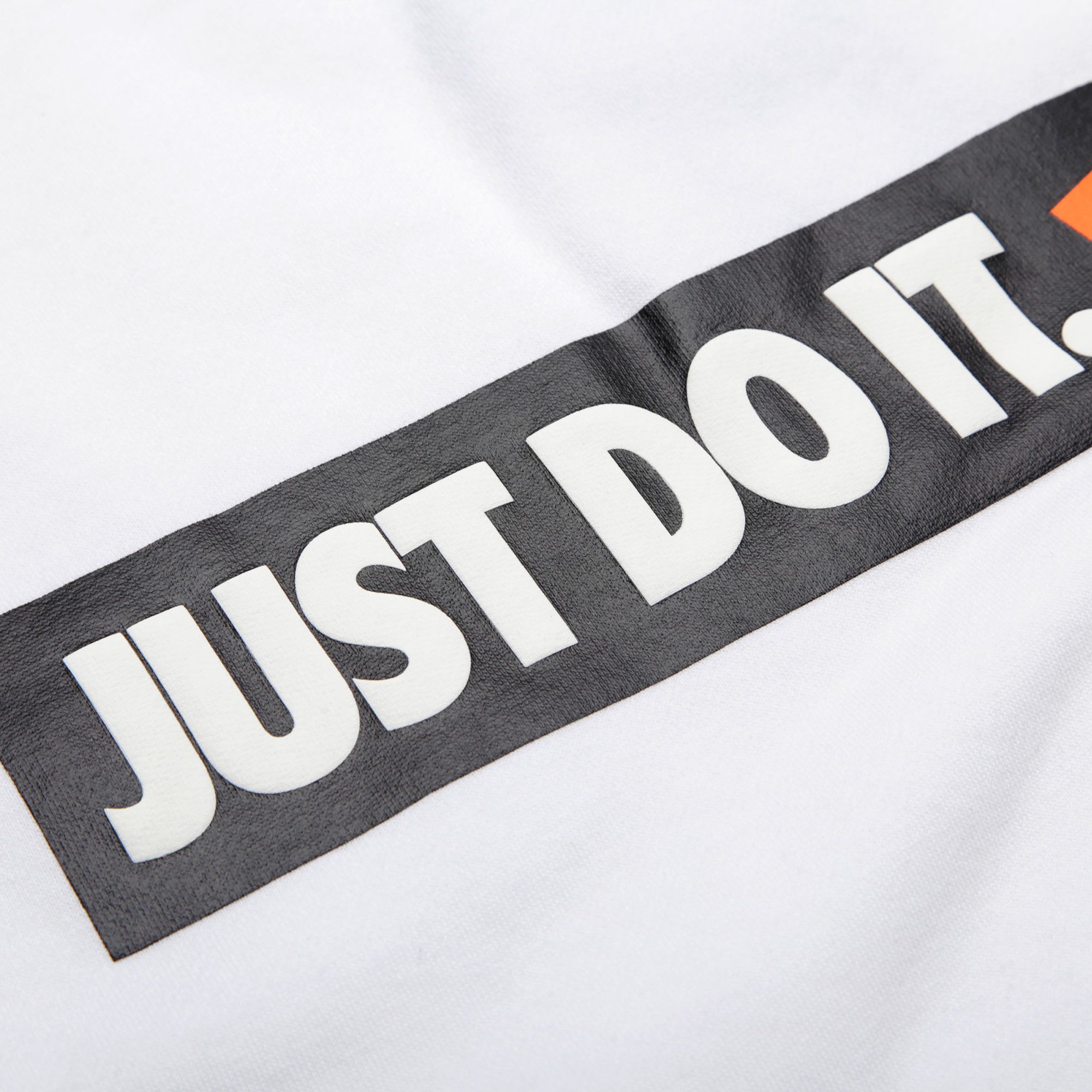 Sudadera de paseo Sportswear JUST DO IT Blanco - Fútbol Factory