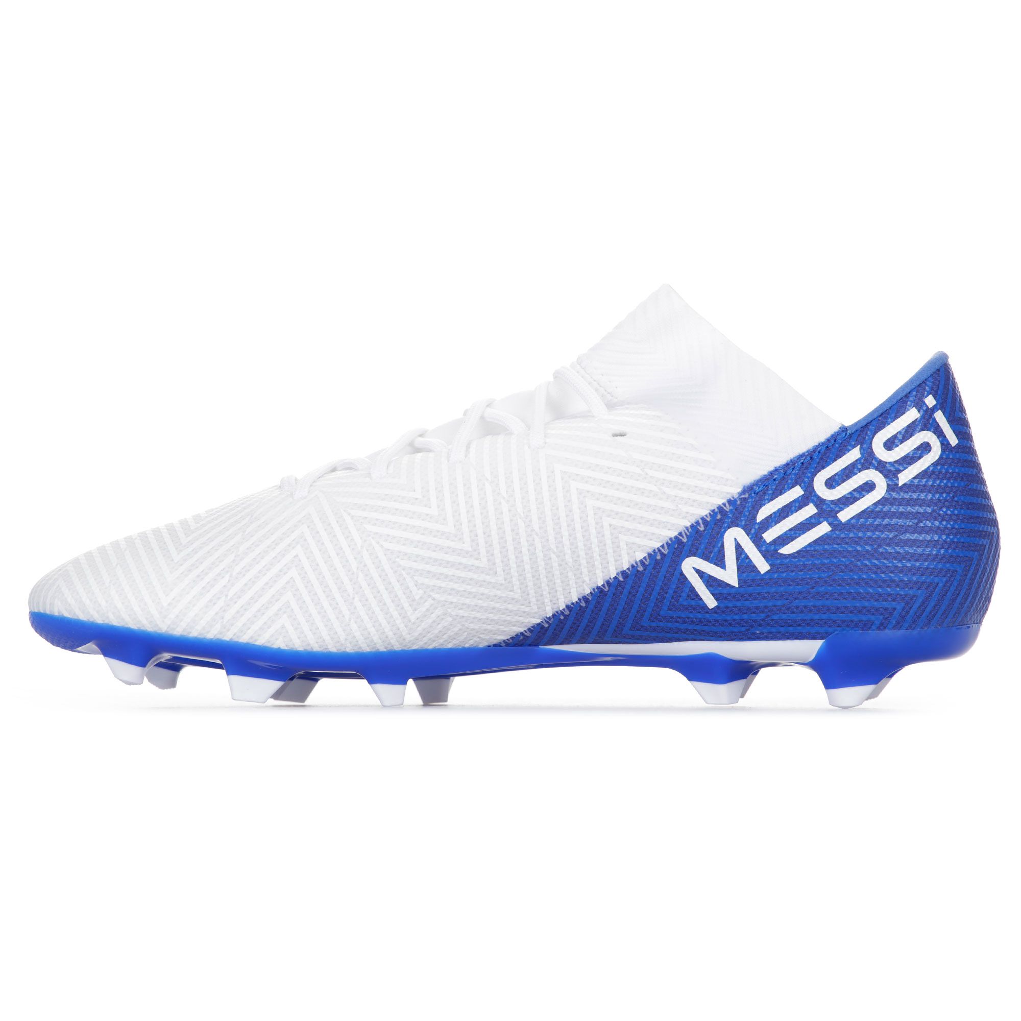 Botas de Futbol Nemeziz Messi 18.3 FG Blanco Azul