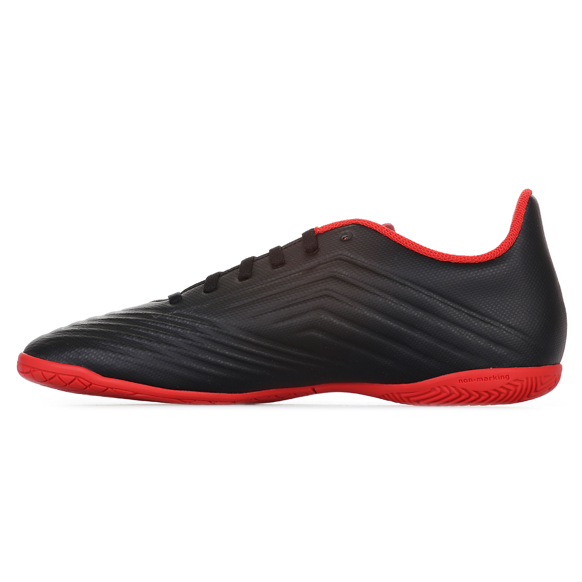 Zapatillas de Fútbol Sala Predator Tango 18.4 IN Negro Rojo - Fútbol Factory