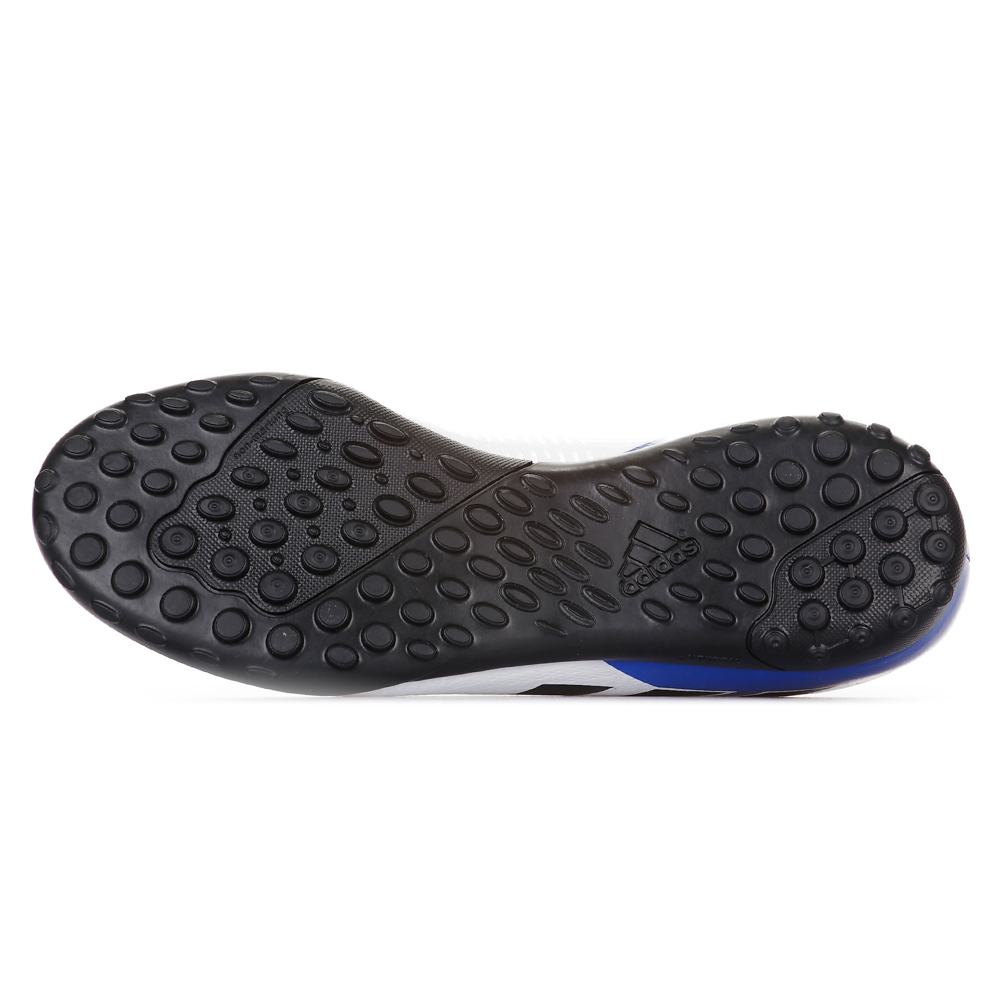 Botas de Fútbol Nemeziz Messi 18.4 Multitaco Junior Blanco Azul - Fútbol Factory