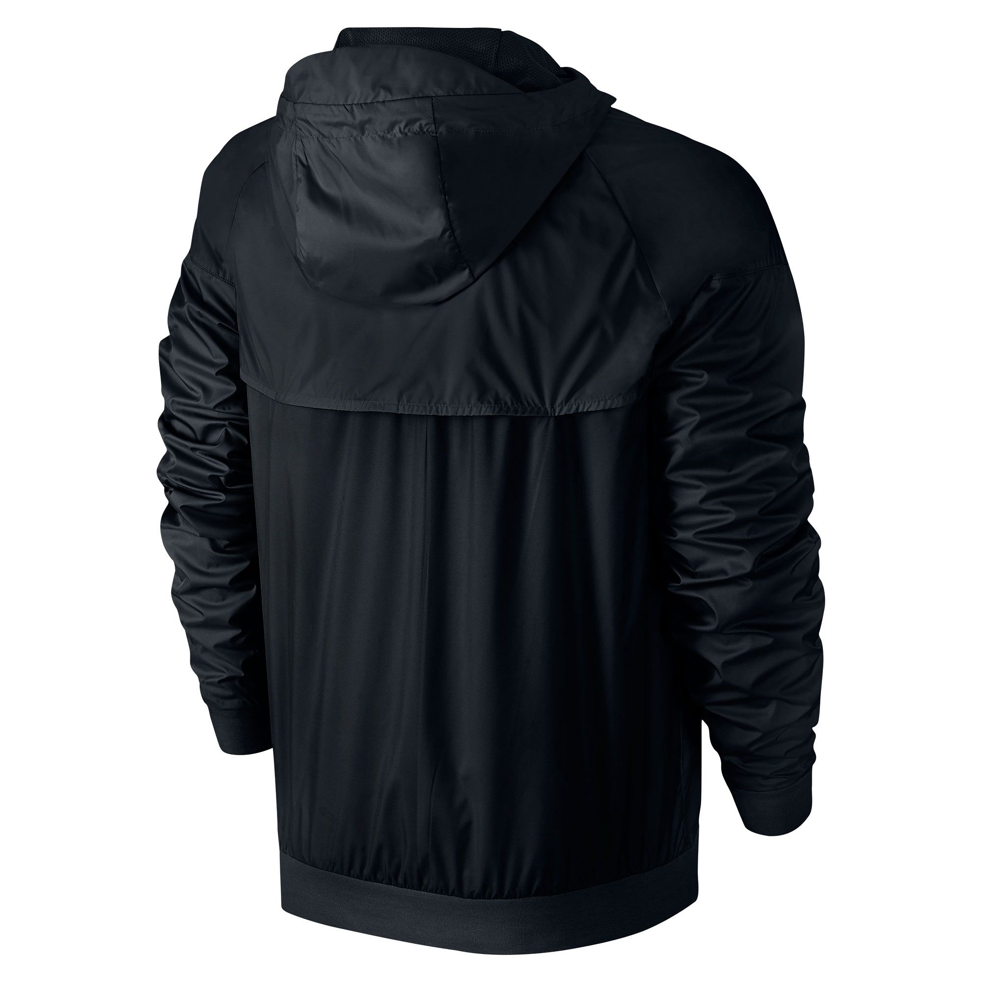 Chaqueta Cortavientos Windrunner Negro - Fútbol Factory