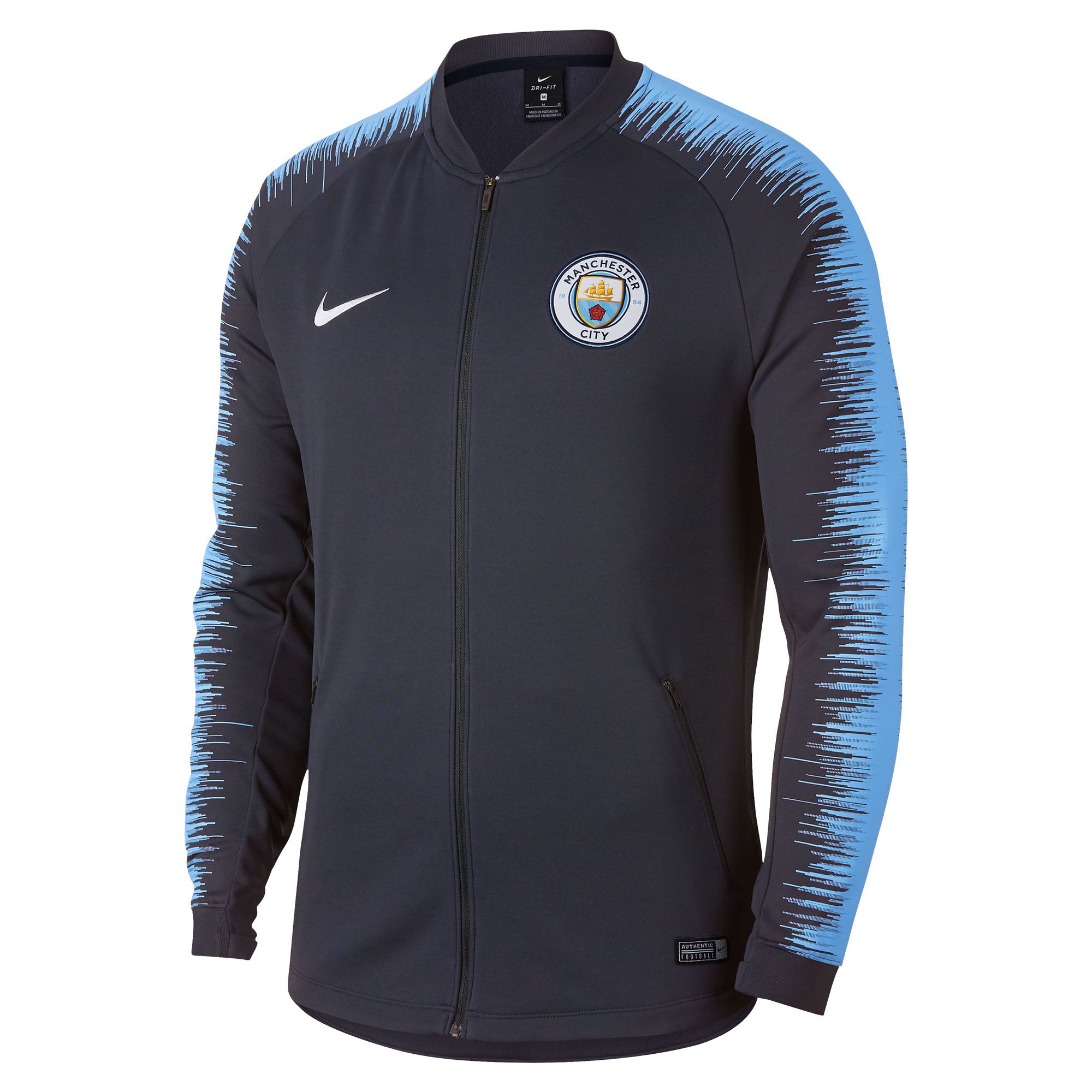 Sudadera Training Manchester City Dri-FIT Squad Drill 2018/2019 Burdeos - Fútbol Factory