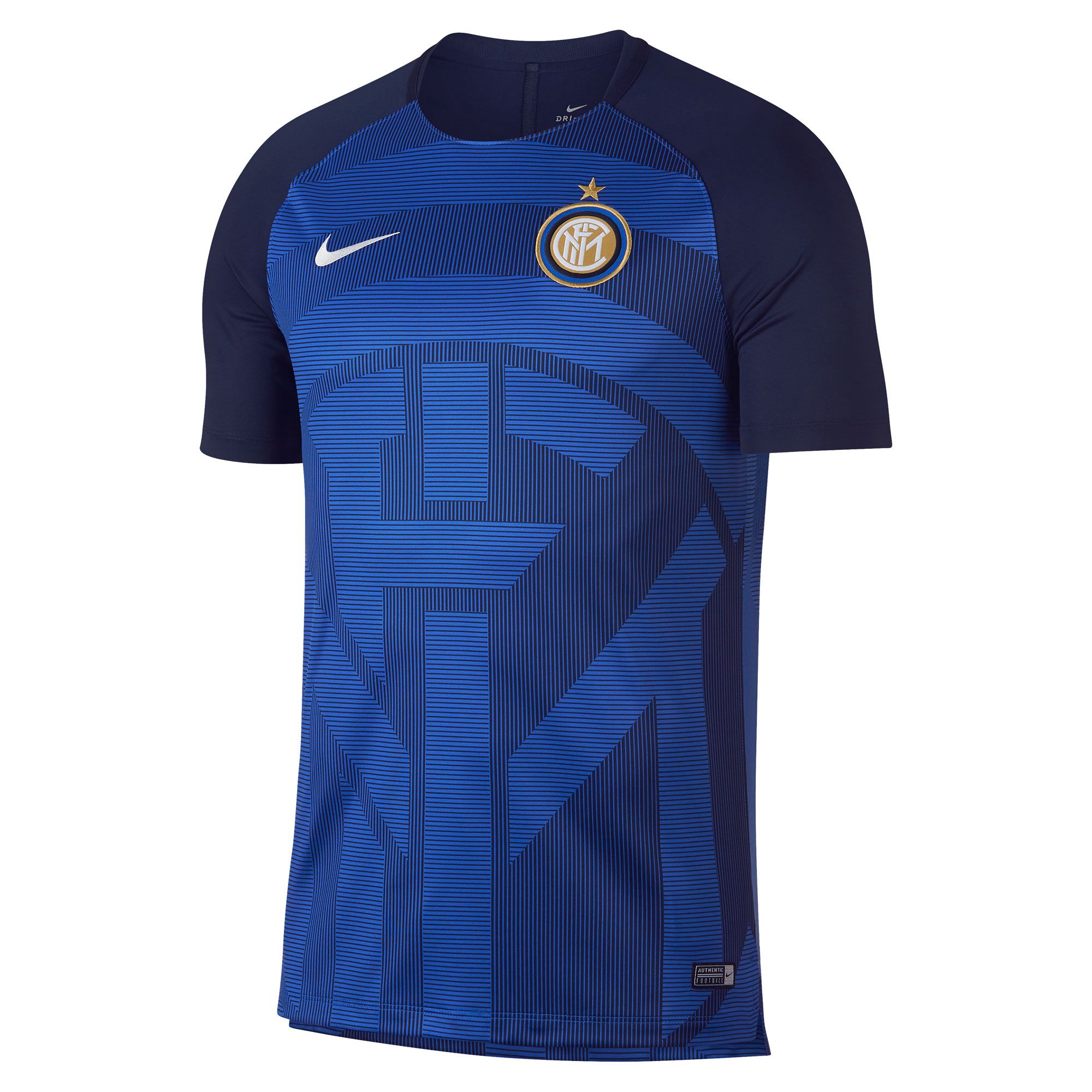 Camiseta Training Inter de Milan Dri-FIT Squad 2018/2019 Azul - Fútbol Factory