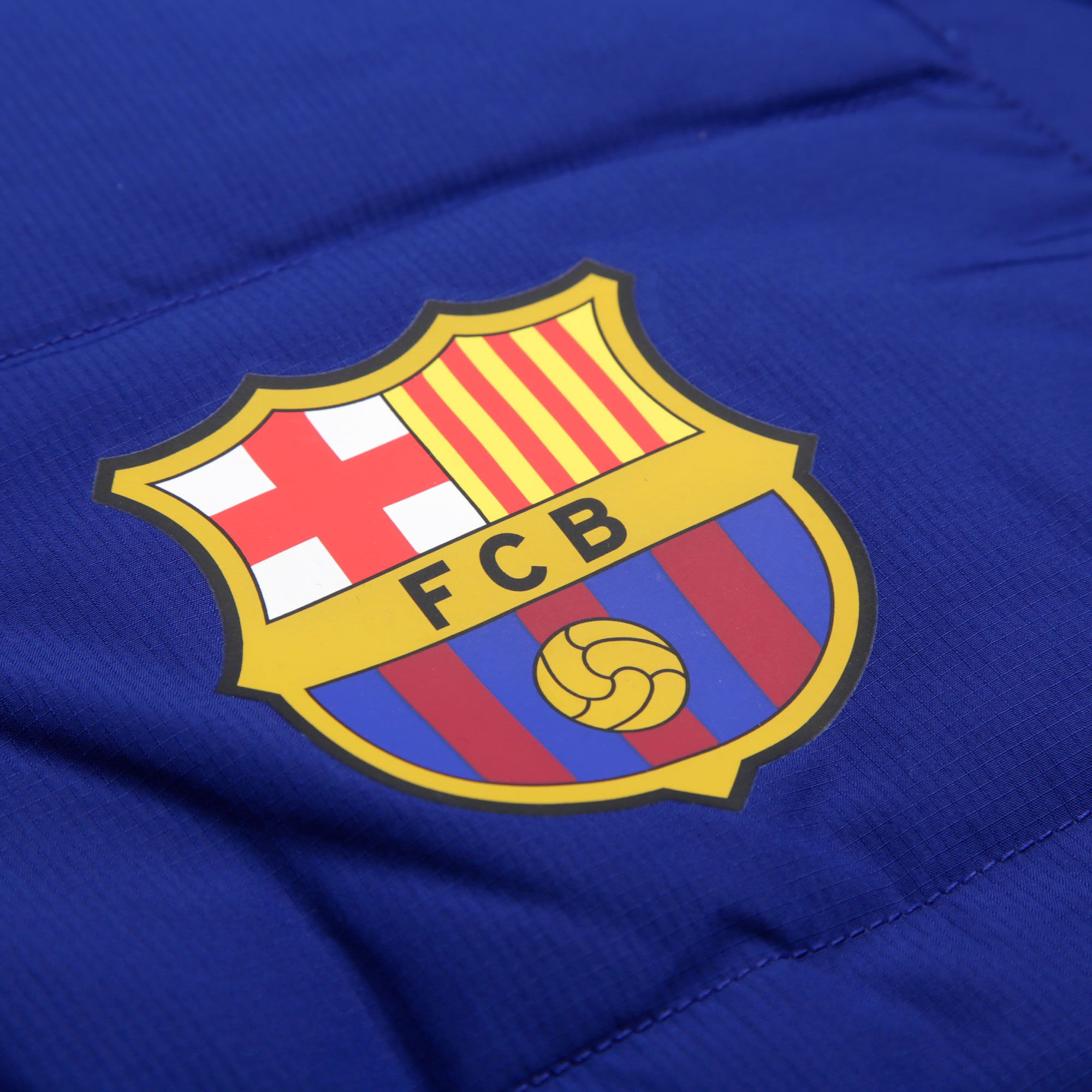 Abrigo FC Barcelona 2018/2019 Azul - Fútbol Factory