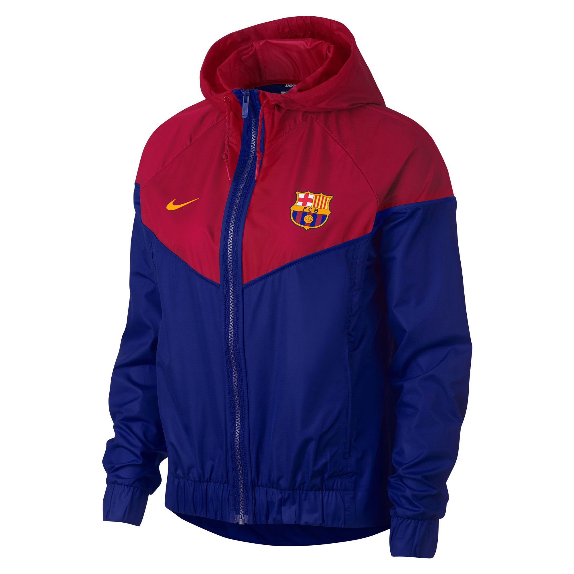 Cortavientos FC Barcelona 2018/2019 Mujer Azul - Fútbol Factory
