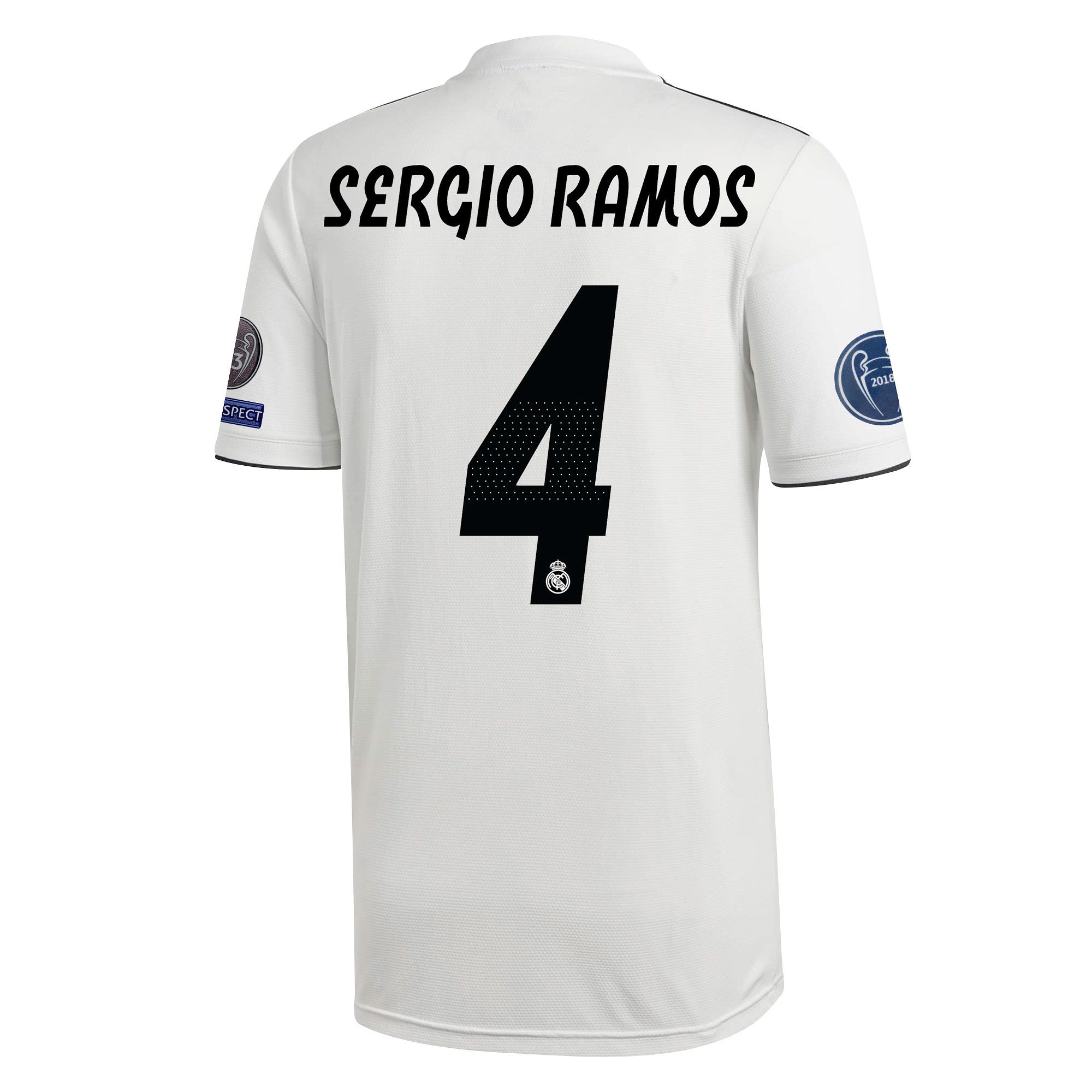 Camiseta 1ª Real Madrid 2018/2019 Sergio Ramos UCL - Fútbol Factory