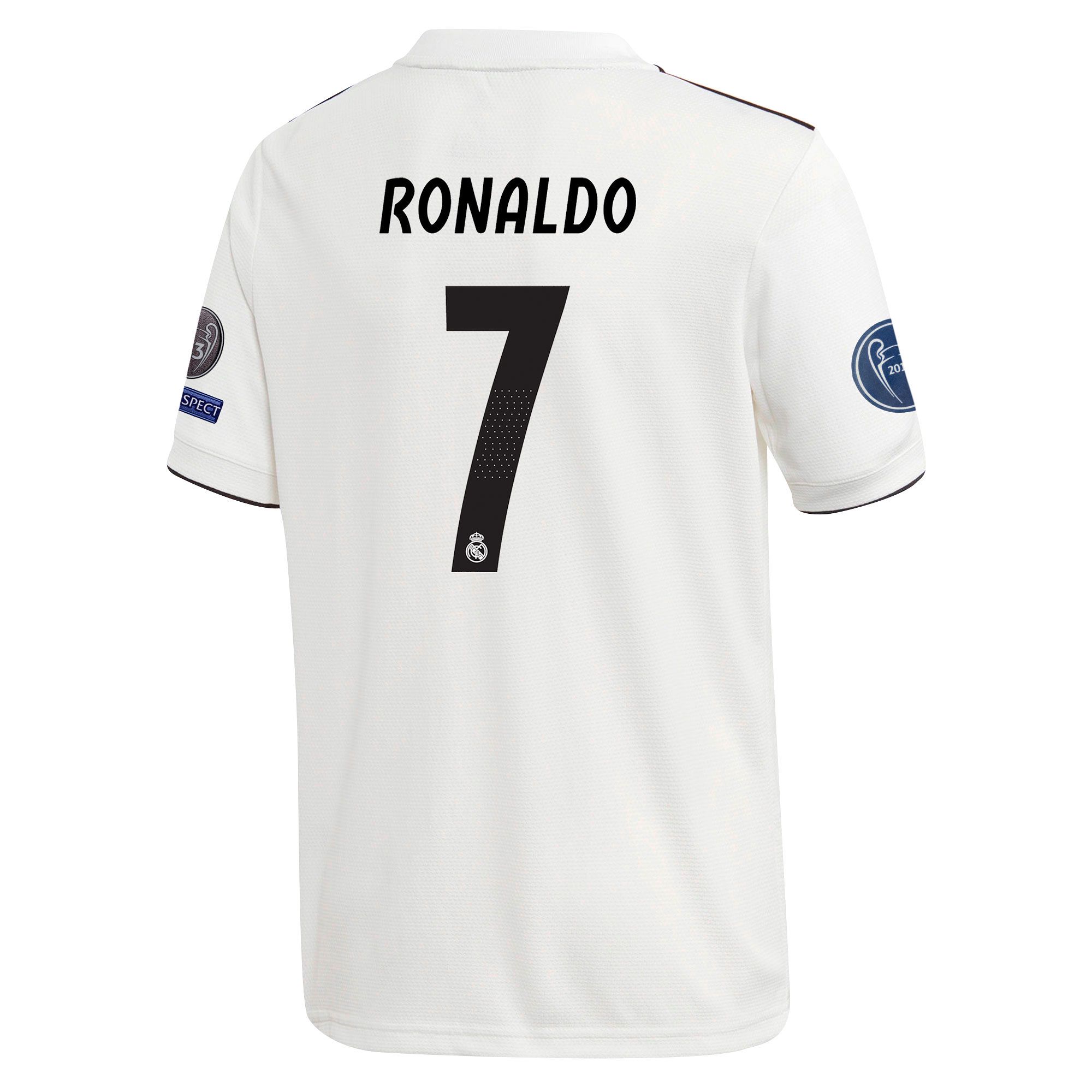 Camiseta 1ª Real Madrid 2018/2019 Ronaldo Junior UCL - Fútbol Factory