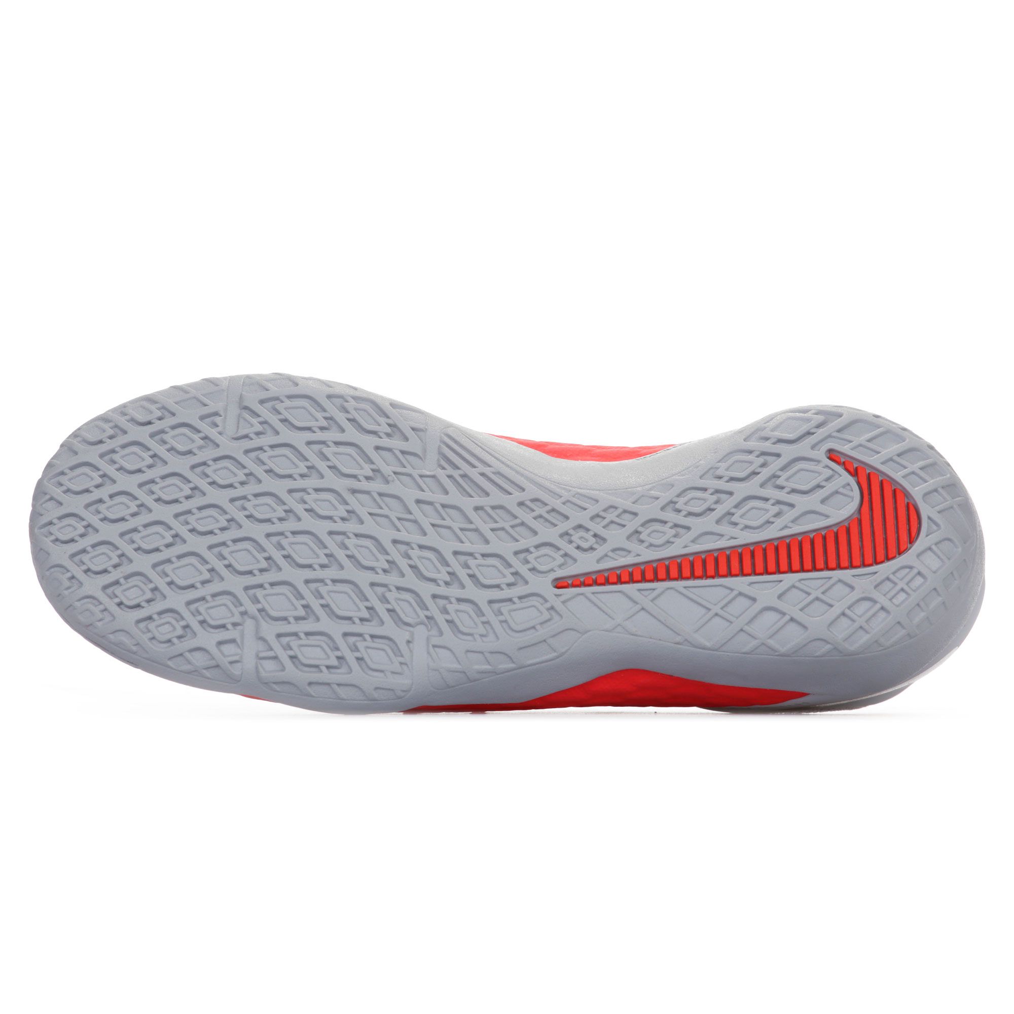 Zapatillas de Fútbol Sala Hypervenom PhantomX III Academy IC Junior Gris Rojo - Fútbol Factory