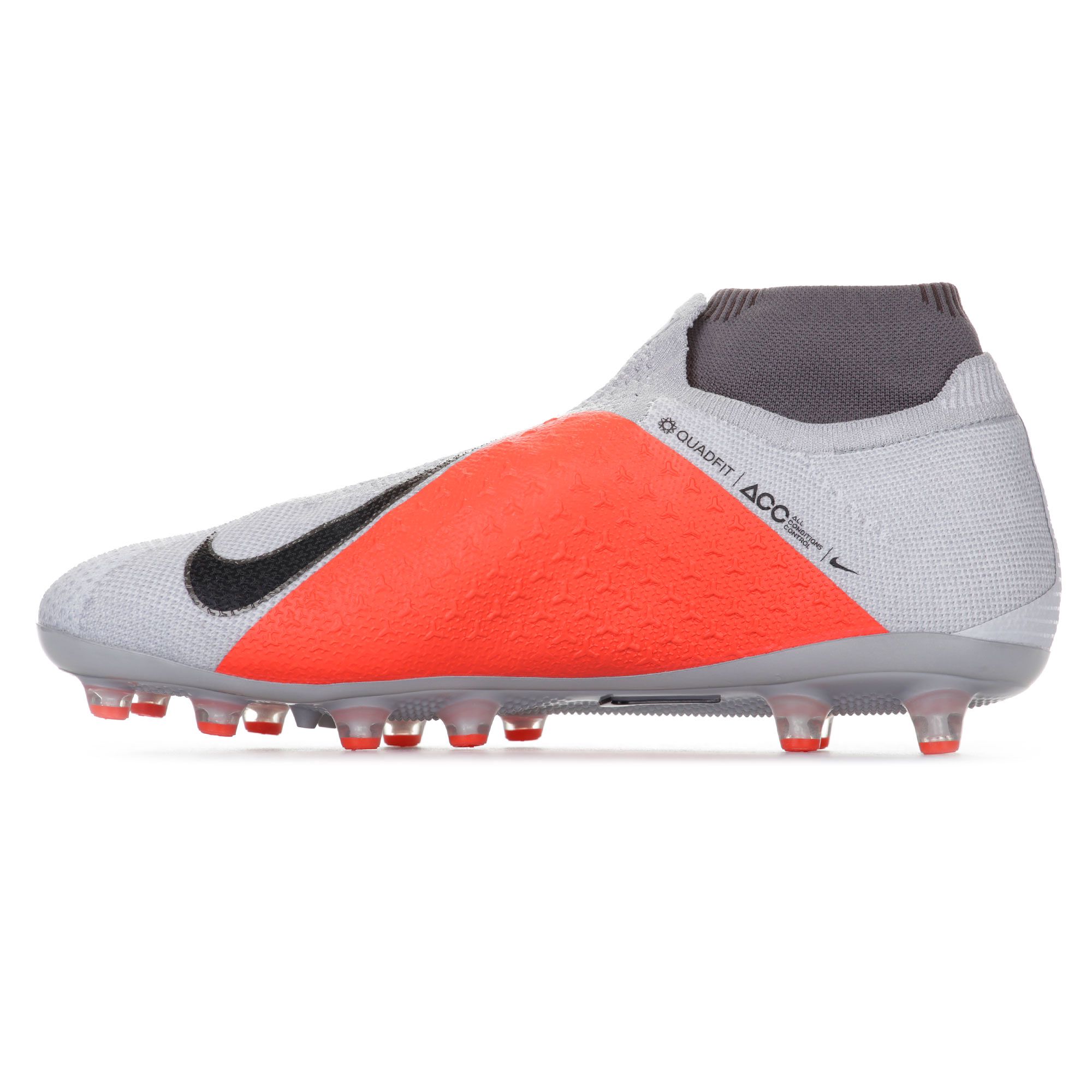 Botas de Fútbol Phantom Vision Elite DF AG-Pro Gris - Fútbol Factory