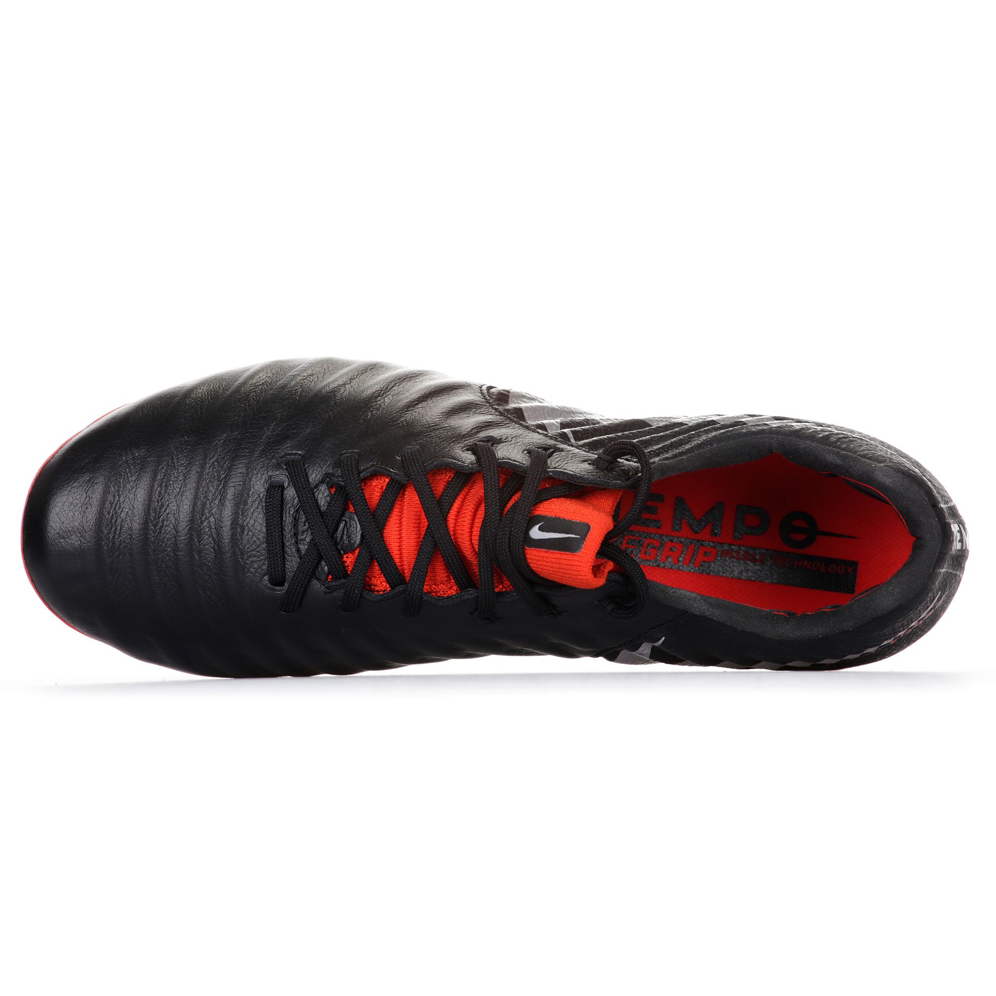 Botas de fútbol de la línea Tiempo Legend VII Elite AG-Pro Negro Rojo - Fútbol Factory