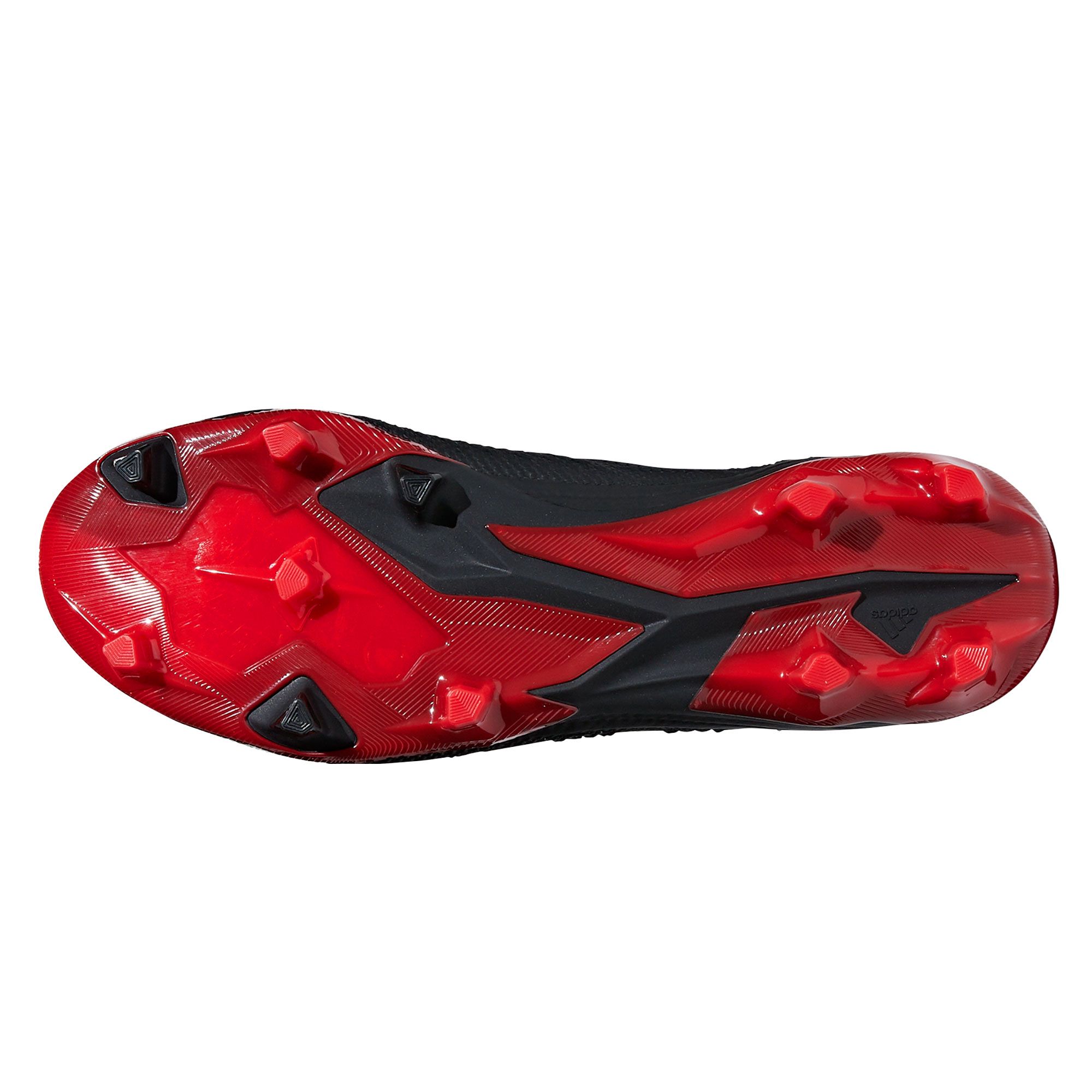 Botas de Fútbol Predator 18.2 FG Negro Rojo - Fútbol Factory