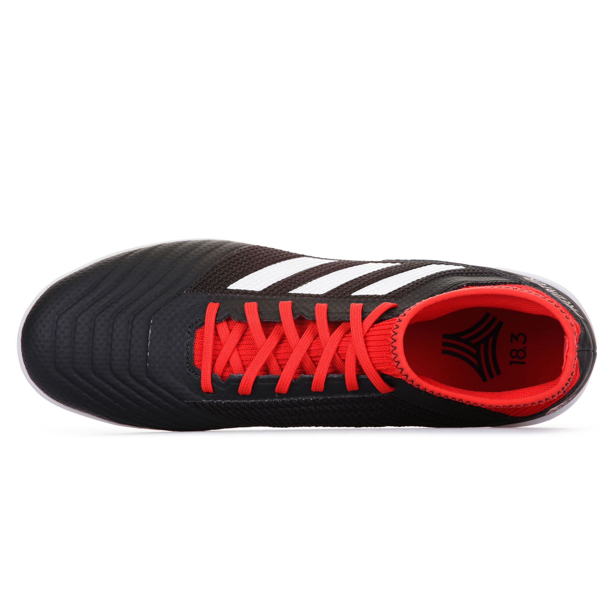 Botas de Fútbol Predator Tango 18.3 Multitaco Negro Rojo - Fútbol Factory