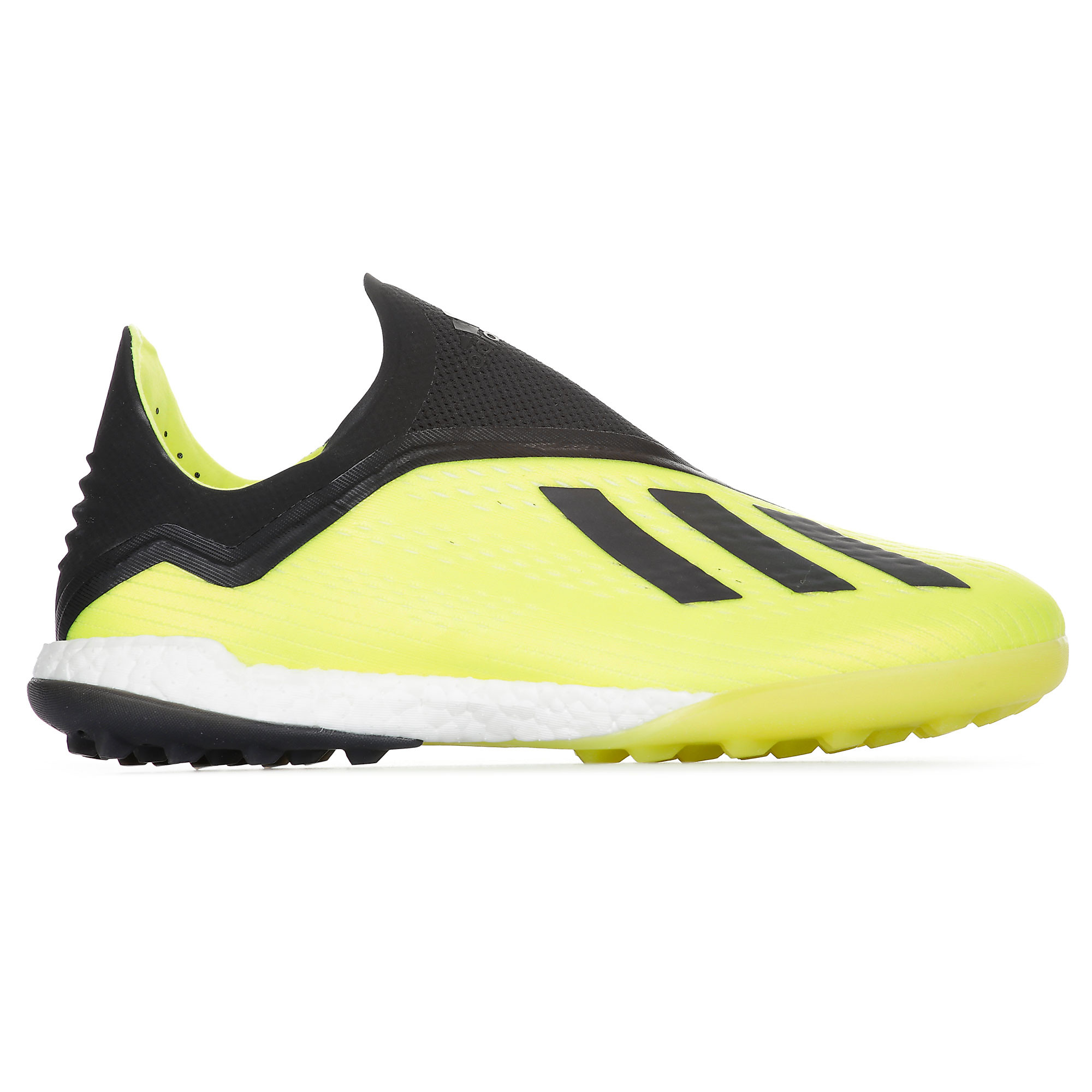 Botas de Fútbol X Tango 18+ Multitaco Amarillo Fluor - Fútbol Factory