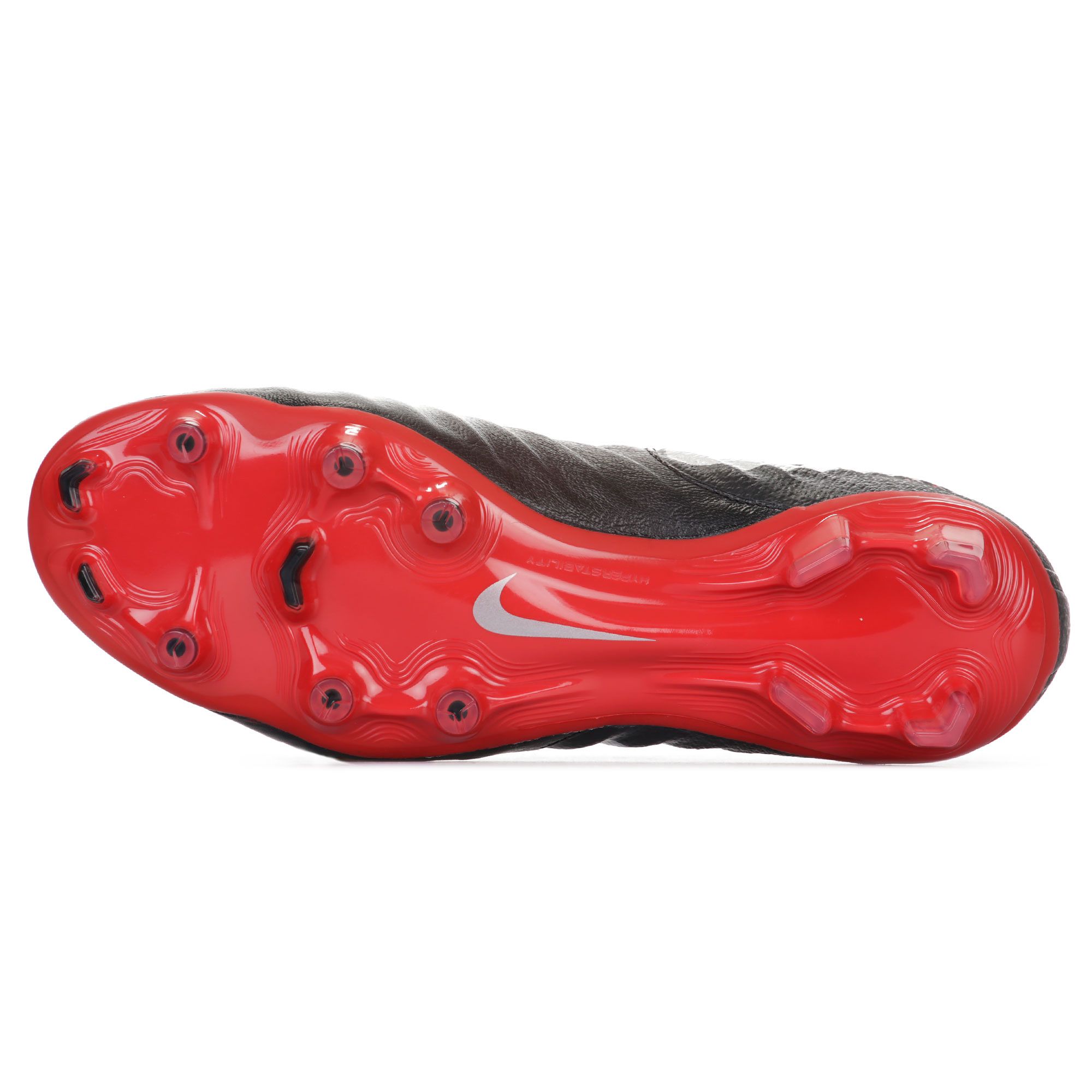 Botas de fútbol de la línea Tiempo Legend VII Elite FG Negro Rojo - Fútbol Factory