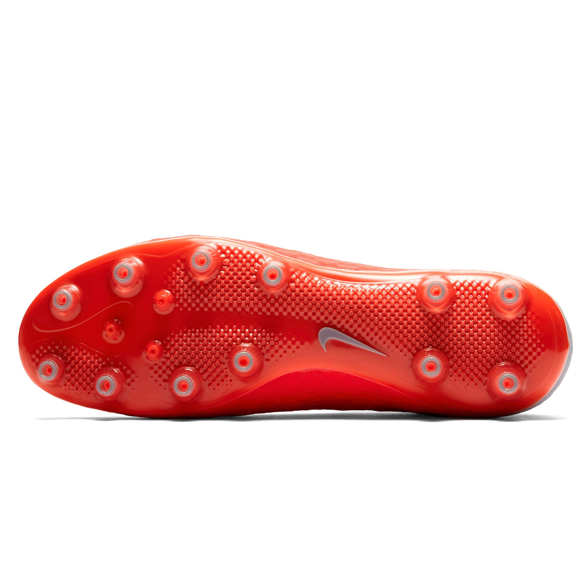 Botas de fútbol Hypervenom Phantom III Pro DFC AG-Pro Gris Rojo - Fútbol Factory