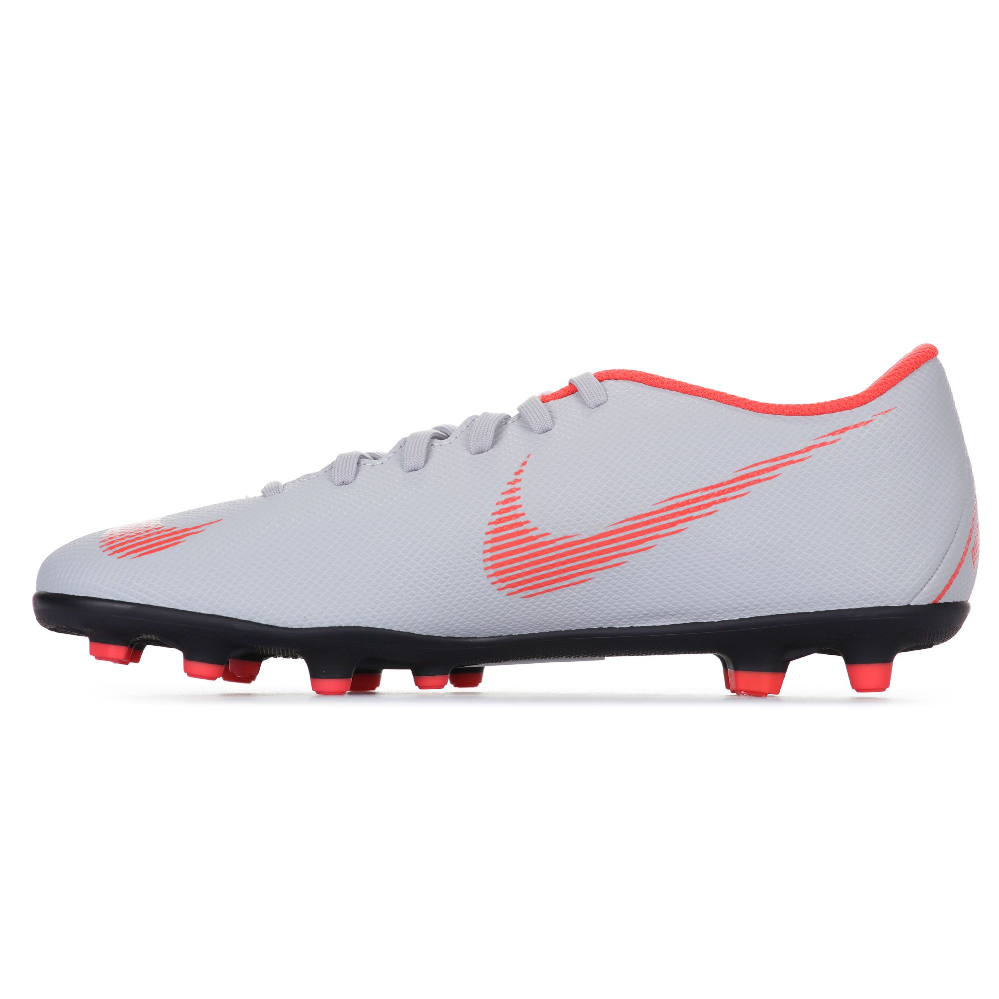 Botas de Fútbol Mercurial Vapor XII Club MG Gris - Fútbol Factory