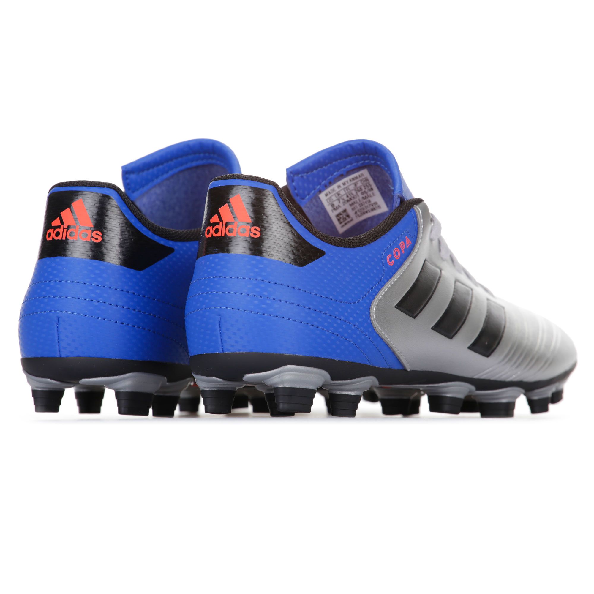 Botas de Fútbol Copa 18.4 FxG Plata - Fútbol Factory