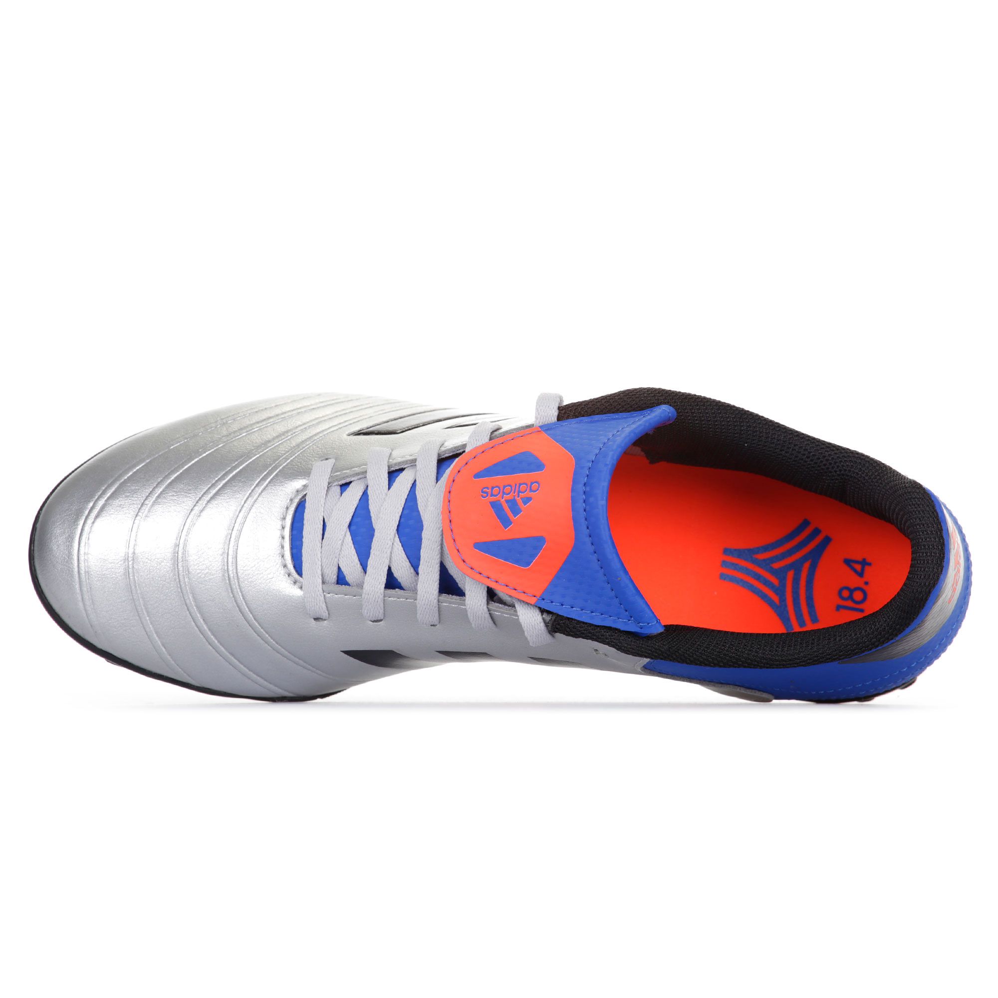 Botas de Fútbol Copa Tango 18.4 Multitaco Plata - Fútbol Factory