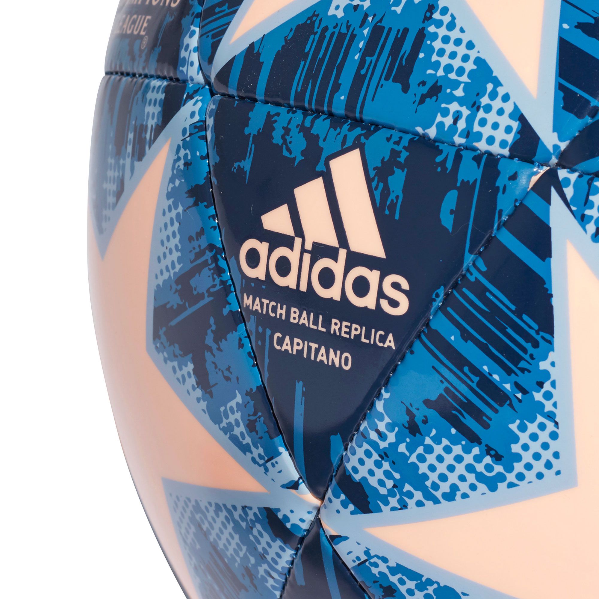 Balón de Fútbol 11 Finale 18 Capitano UCL 2018/2019 Azul Naranja - Fútbol Factory