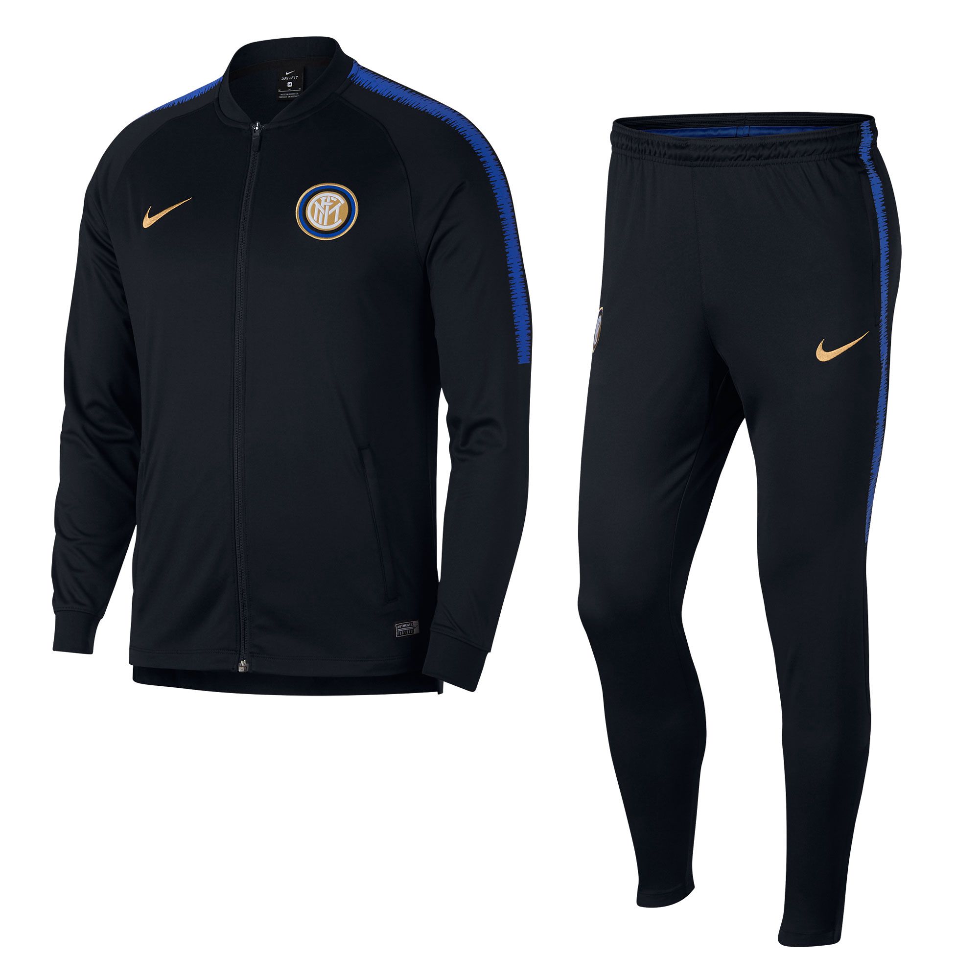 Chándal de Training Inter de Milan 2018/2019 Dri-FIT Squad Negro - Fútbol Factory